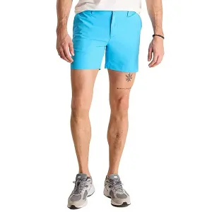 Mens Johnnie-O Chubbies 6-Inch The Blue Barracudas Performance Shorts - Bright Blue - Solid