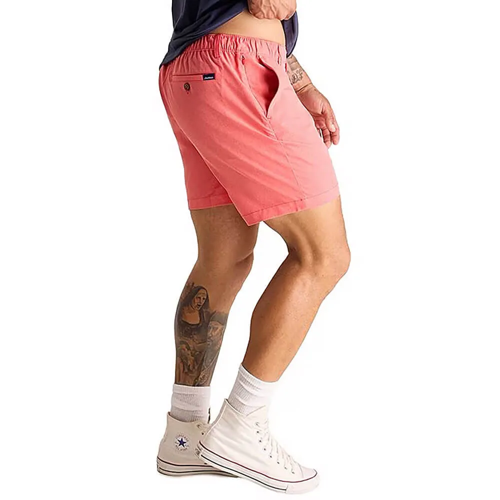 Mens Johnnie-O Chubbies 6-Inch The Candy Apples Performance Shorts - Bright Red