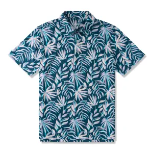 Mens Johnnie-O Chubbies The Balmy Breeze Performance Polo Shirt - Dark Blue