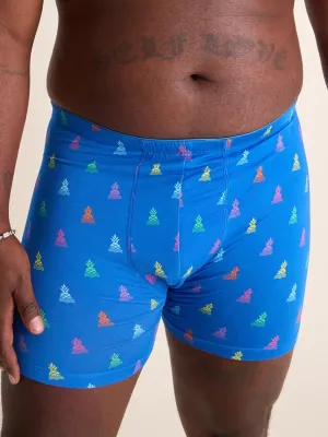 Mens Johnnie-O Chubbies The Brand Deals Boxer Briefs - Bright Blue