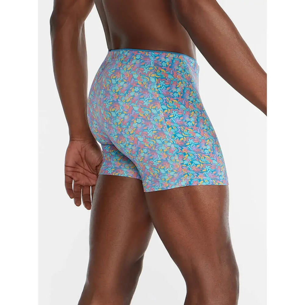 Mens Johnnie-O Chubbies The Spade Boxer Briefs - Medium Blue