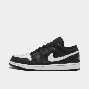 Mens Jordan Jordan 1 Low Black / Summit White