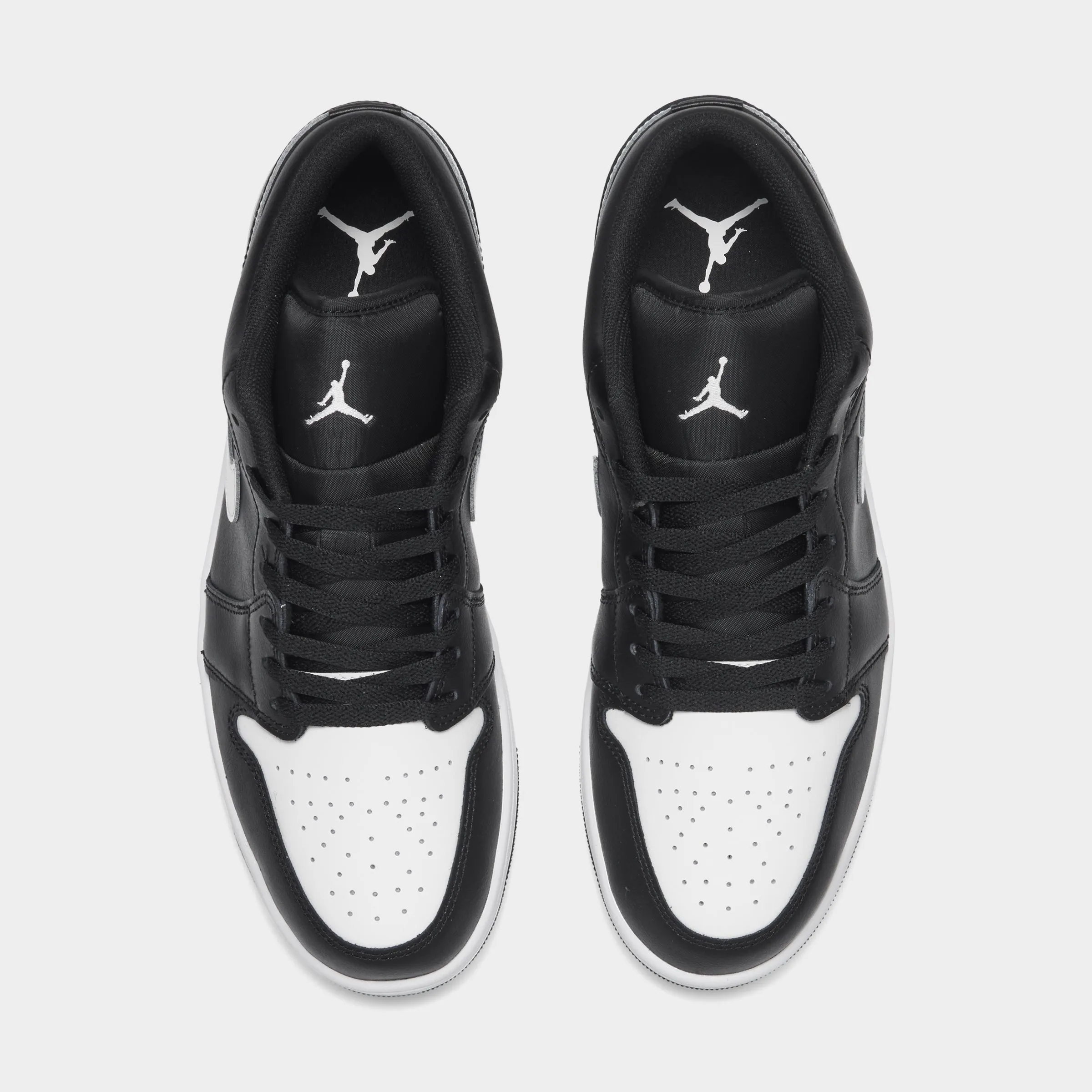 Mens Jordan Jordan 1 Low Black / Summit White