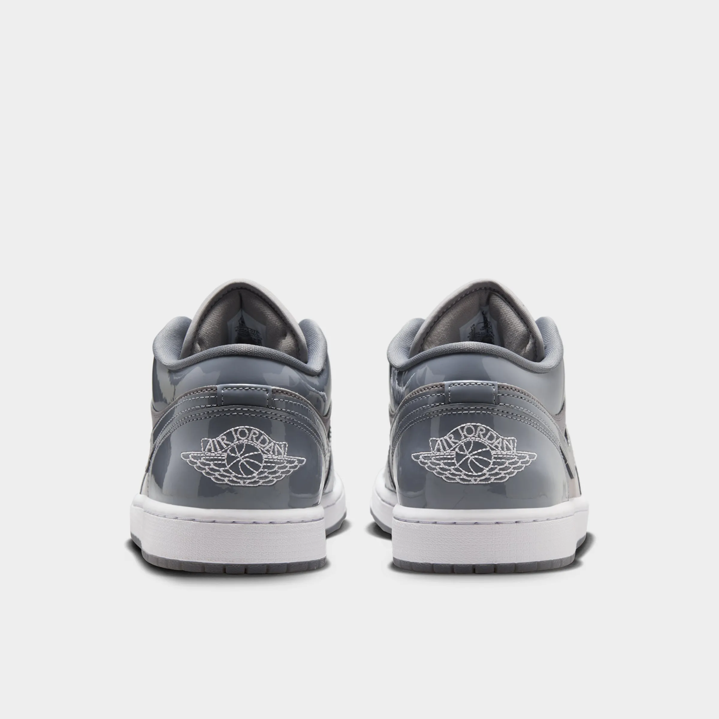 Mens Jordan Jordan 1 Low SE Medium Grey / Cool Grey - White