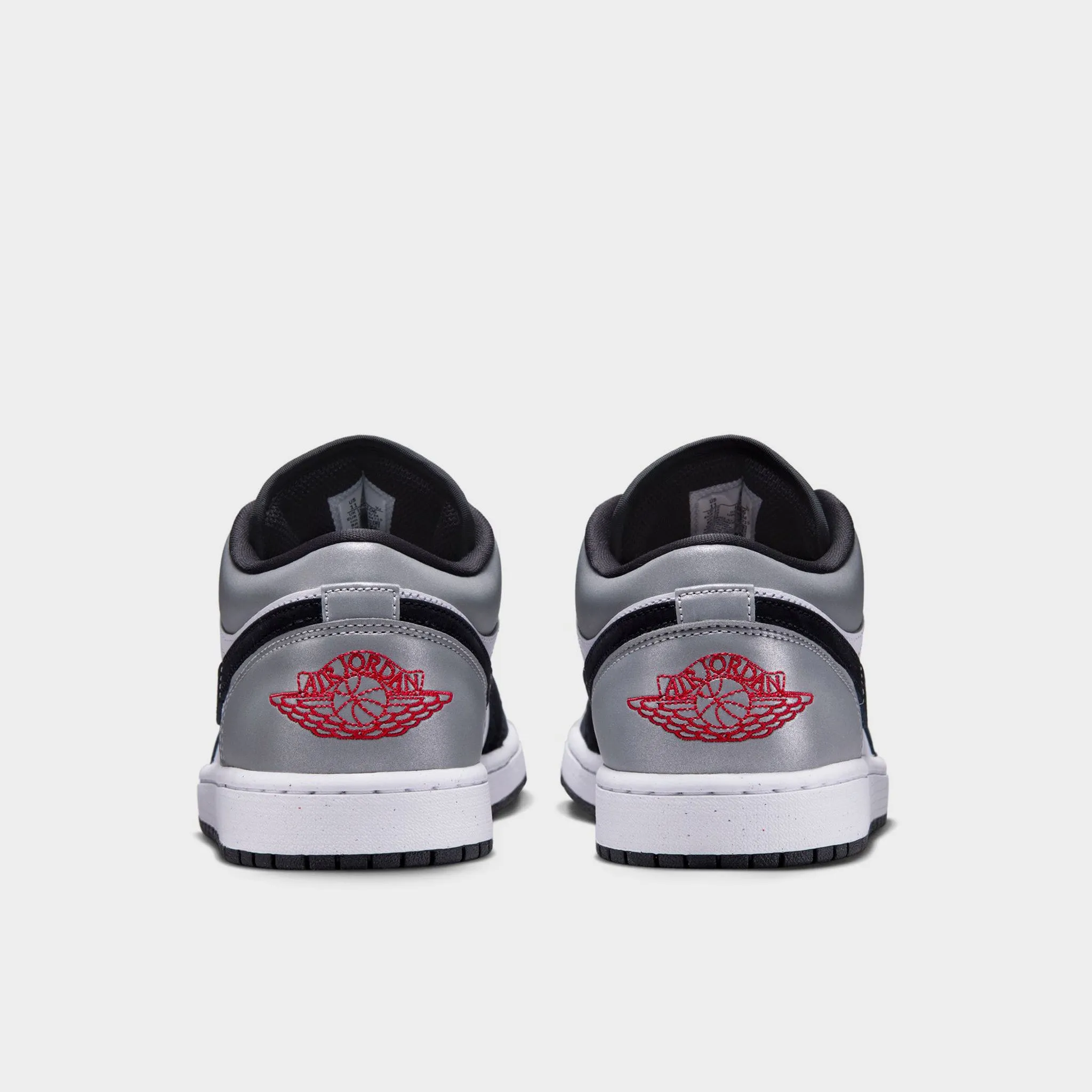 Mens Jordan Jordan 1 Low SE White / Fire Red - Black