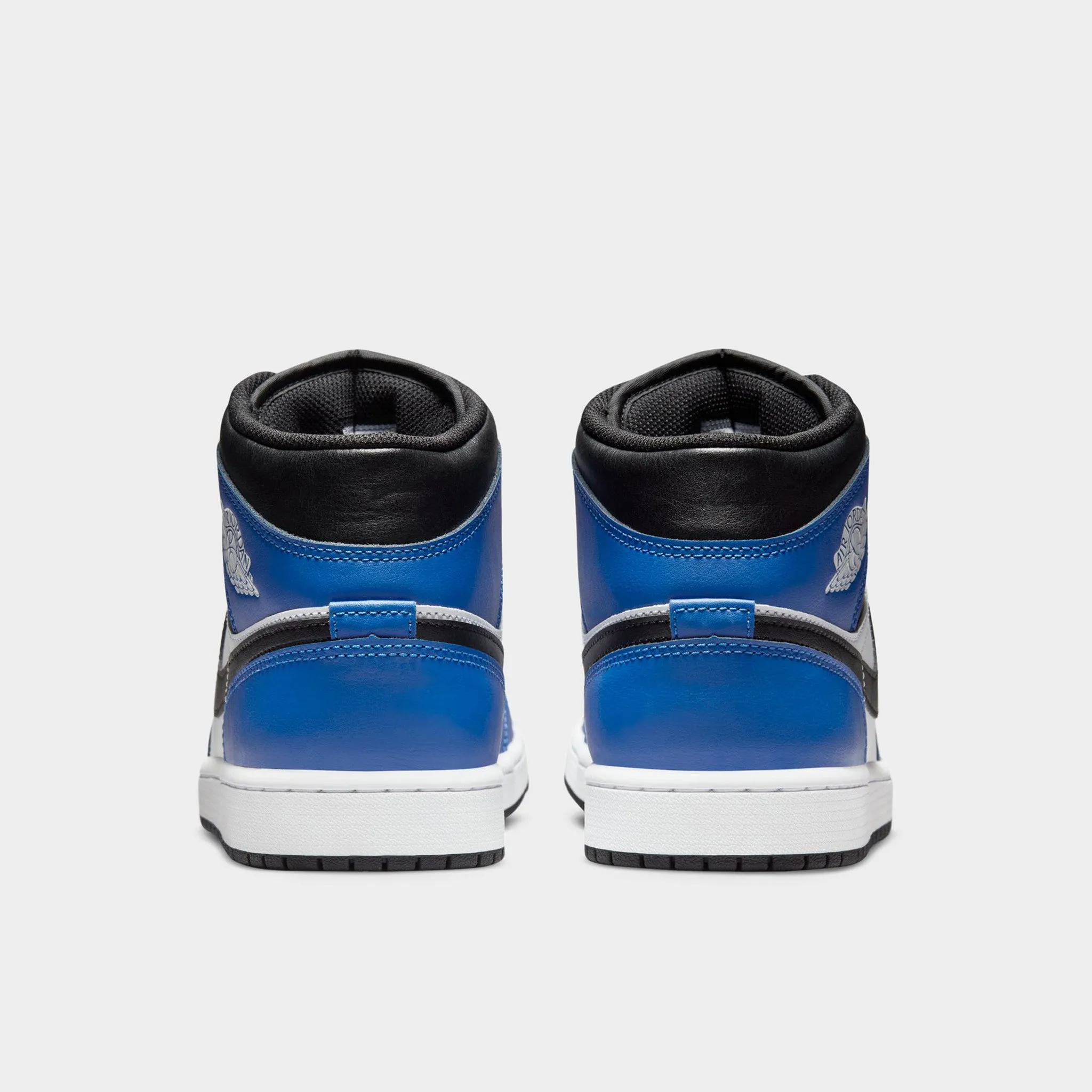 Mens Jordan Jordan 1 Mid Game Royal / Black - White