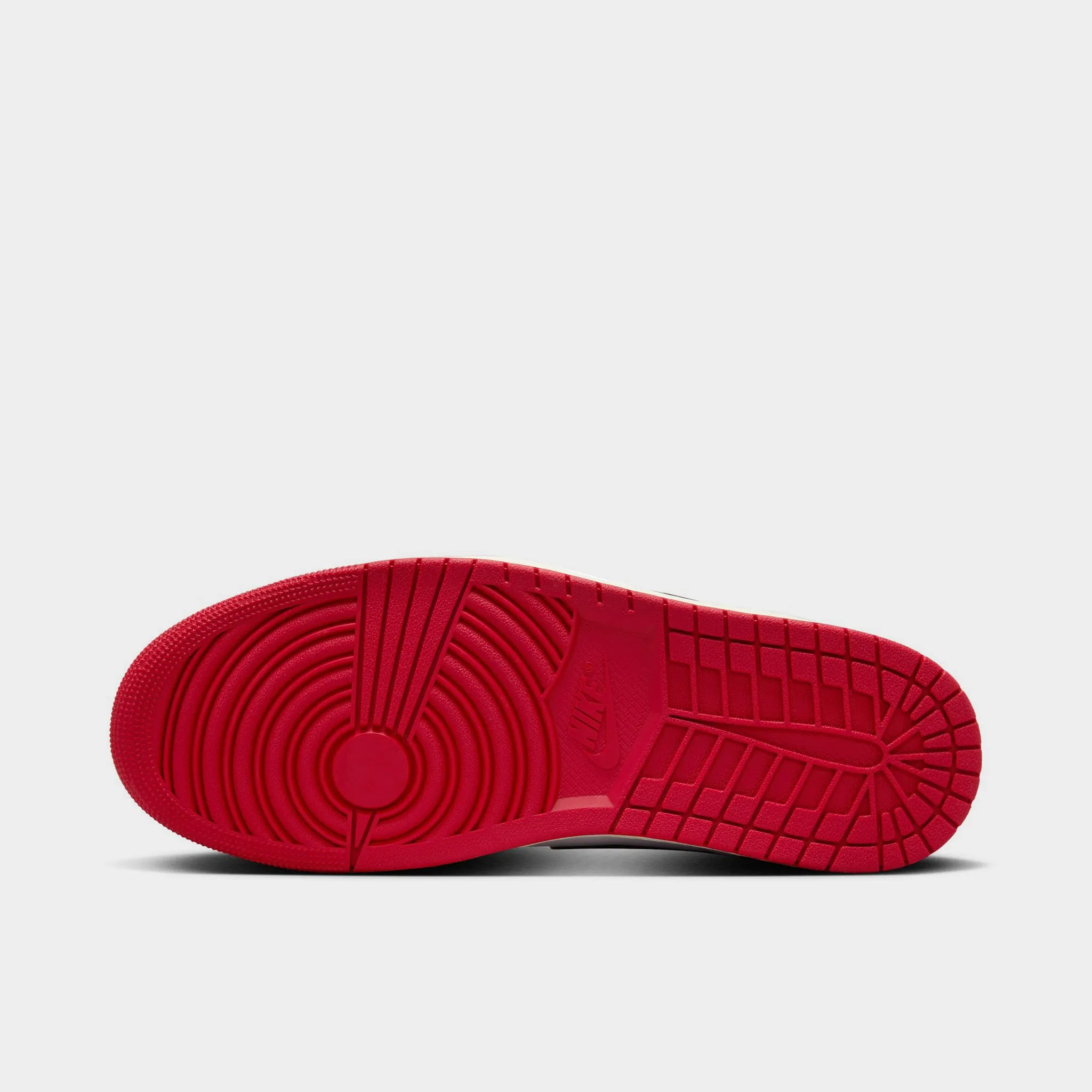 Mens Jordan Jordan 1 Retro High OG White / Black - Varsity Red