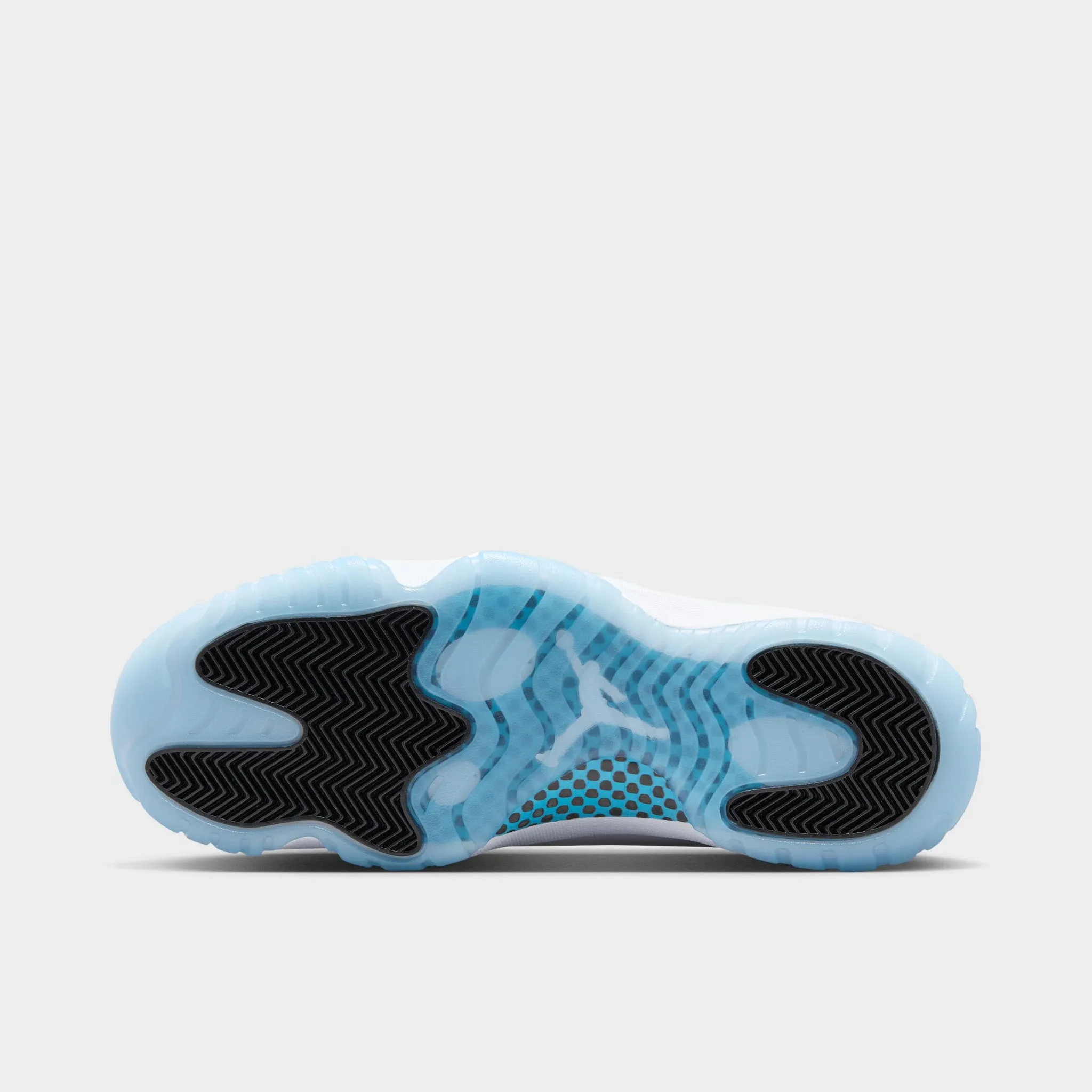 Mens Jordan Jordan 11 Retro White / Legend Blue - Black