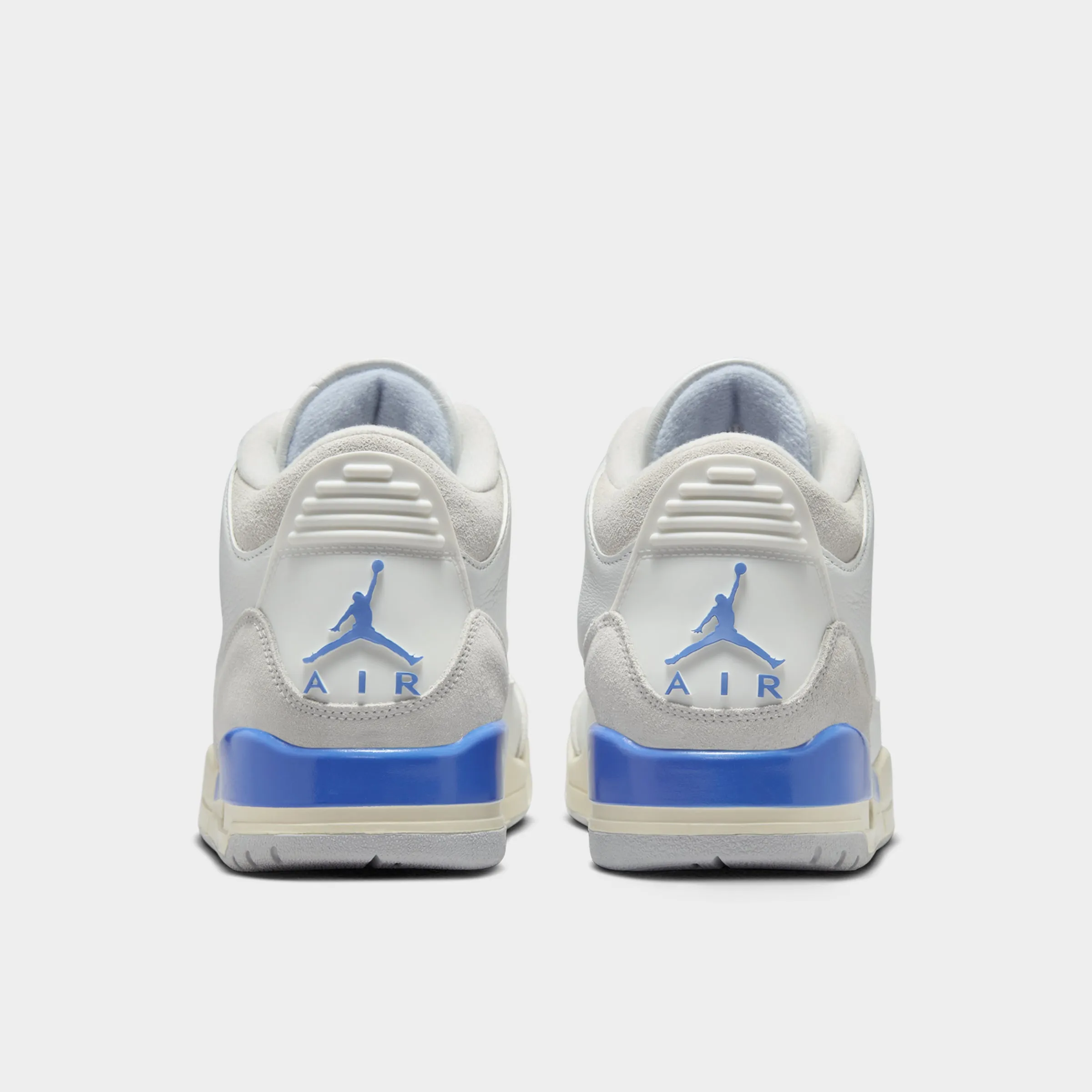 Mens Jordan Jordan 3 Retro Summit White / Hydrogen Blue - Legend Blue