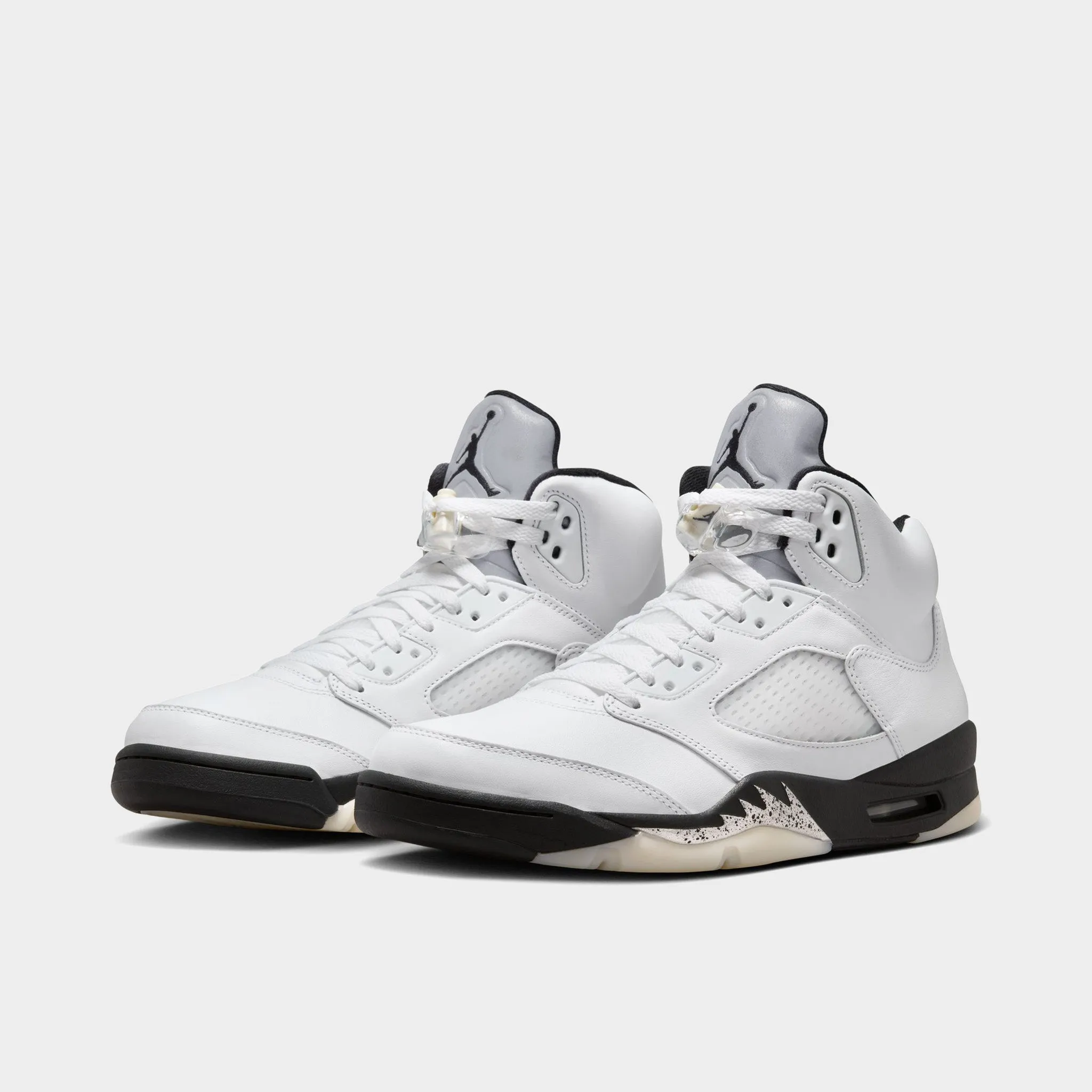 Mens Jordan Jordan 5 Retro White / Black - Sail