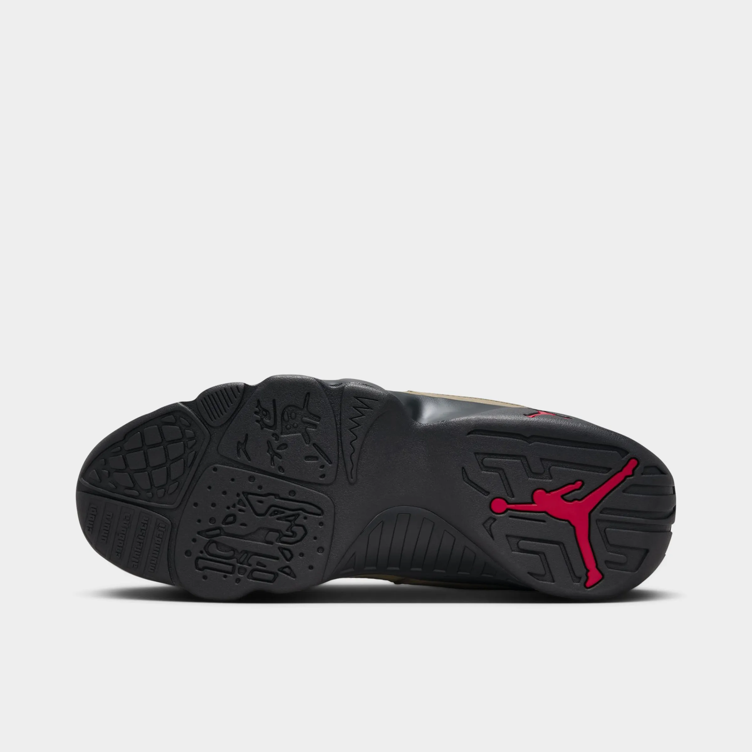 Mens Jordan Jordan 9 Retro Black / True Red - Light Olive