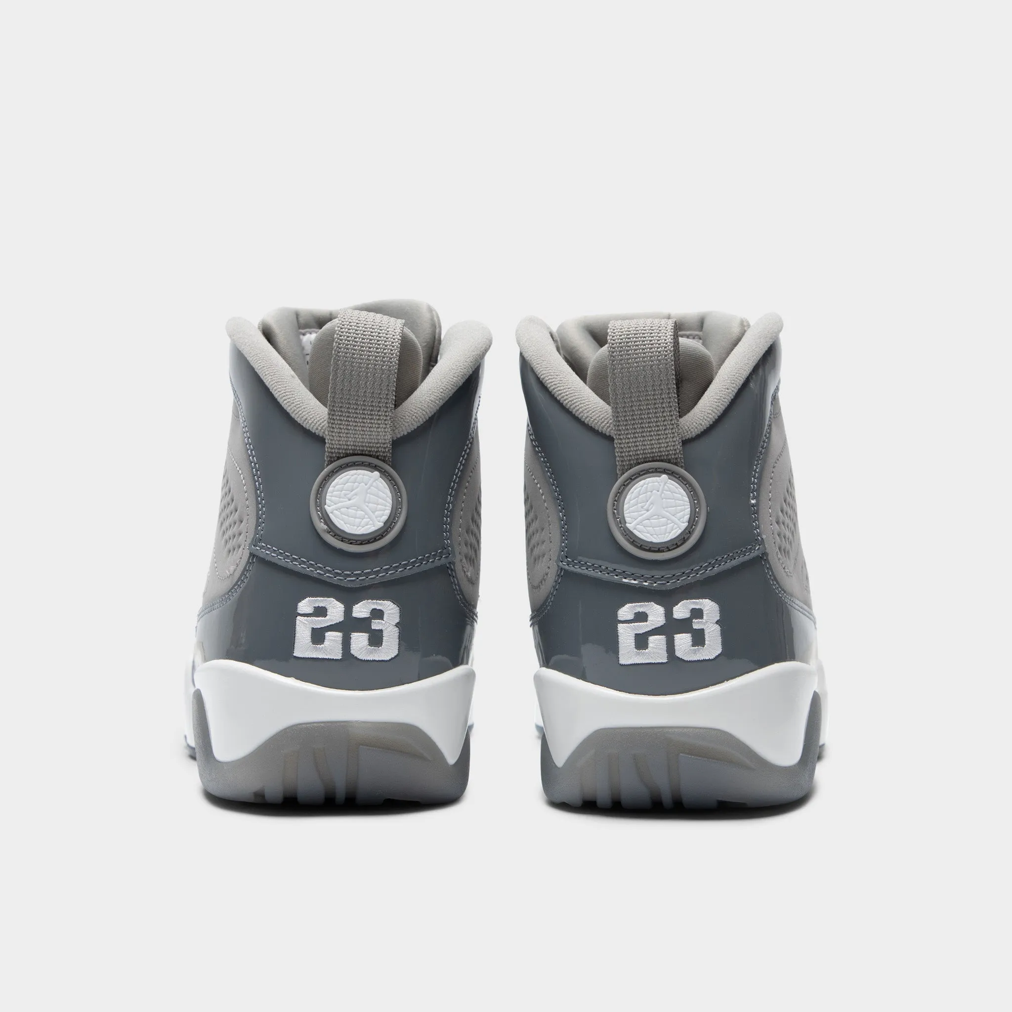 Mens Jordan Jordan 9 Retro Medium Grey / Cool Grey - White