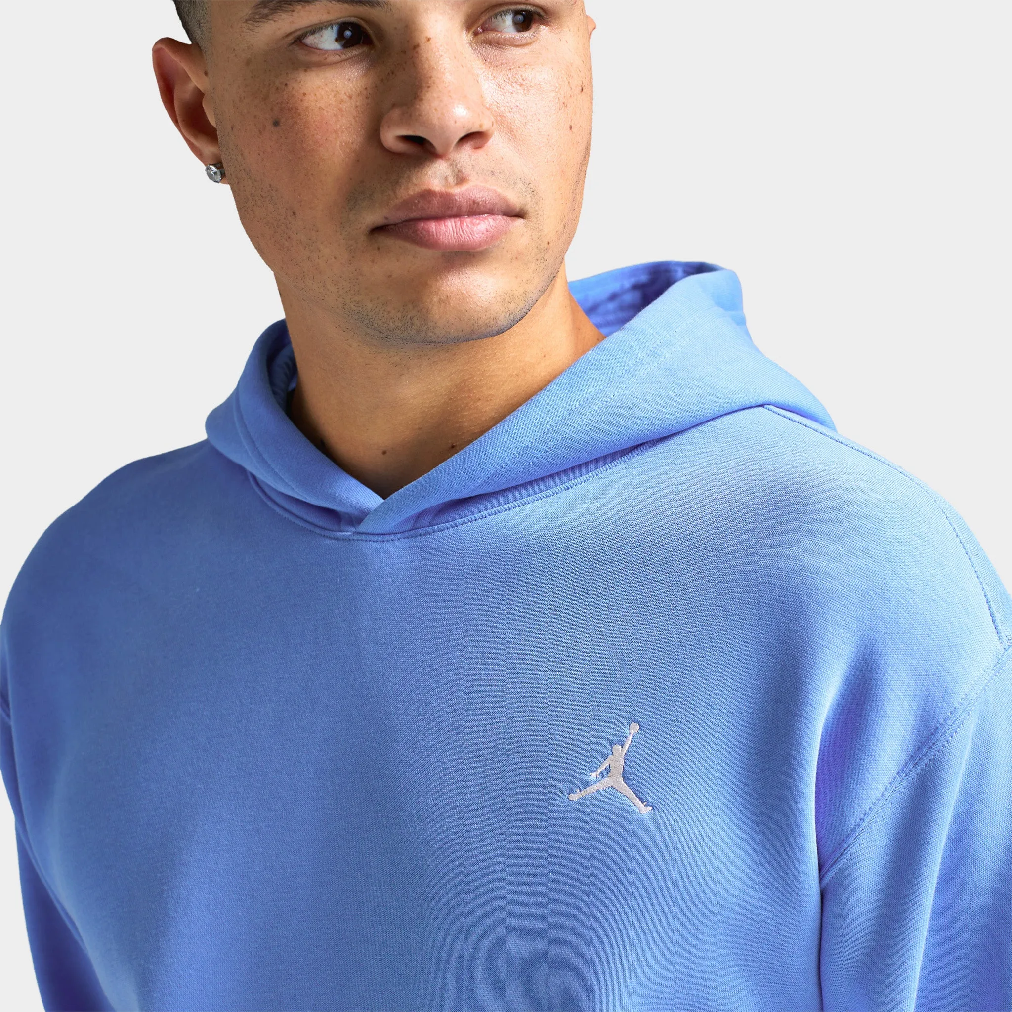 Mens Jordan Jordan Brooklyn Fleece Pullover Hoodie / Legend Blue