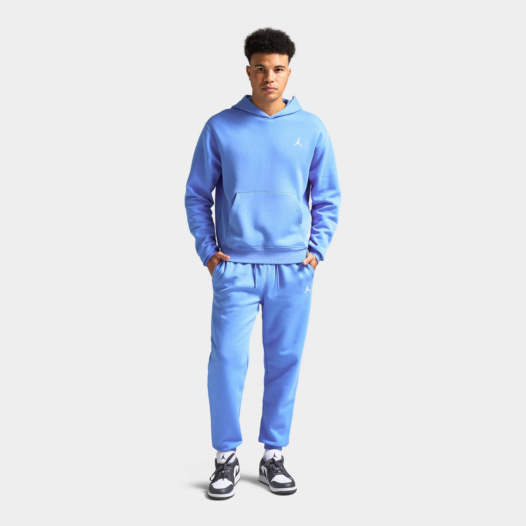 Mens Jordan Jordan Brooklyn Fleece Pullover Hoodie / Legend Blue