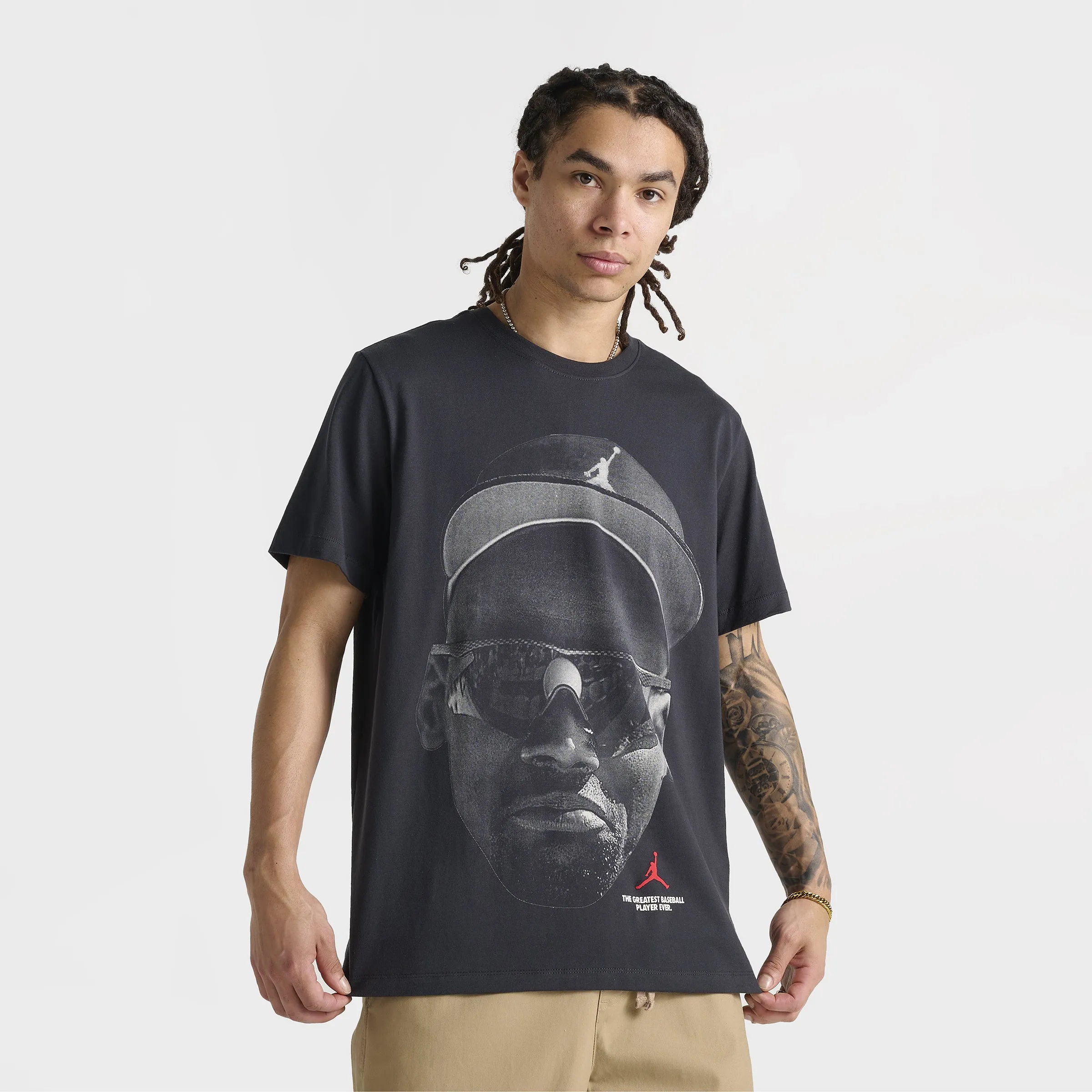 Mens Jordan Jordan DMND45 Graphic T-Shirt / Off Noir