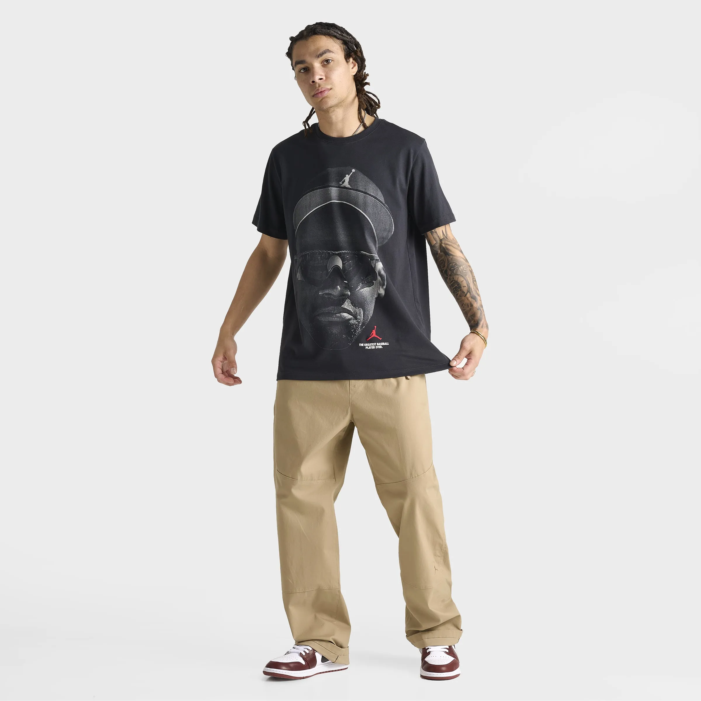 Mens Jordan Jordan DMND45 Graphic T-Shirt / Off Noir