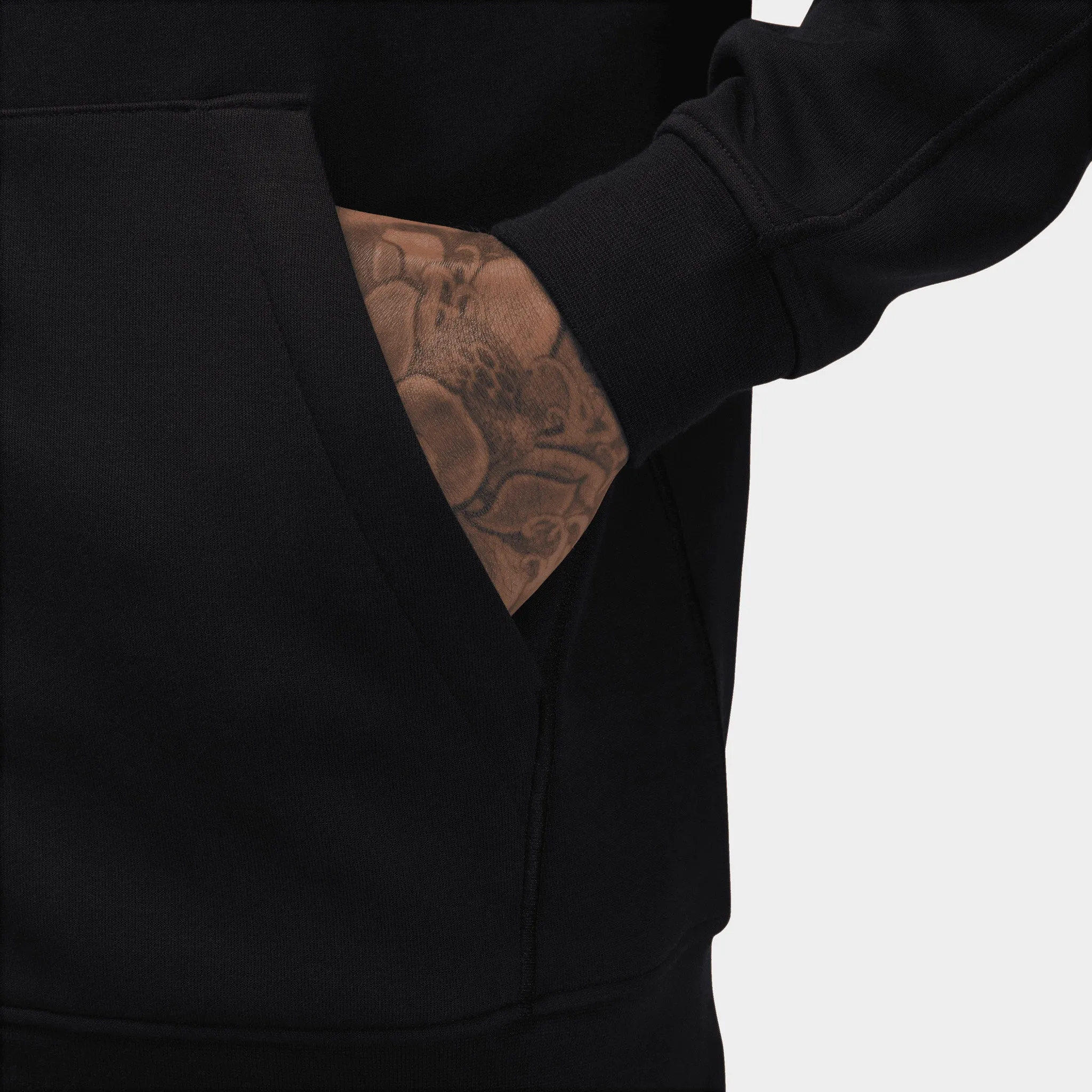 Mens Jordan Jordan Dri-FIT Sport Hoop Full-Zip Hoodie Black / White