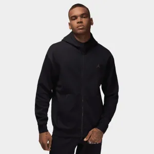 Mens Jordan Jordan Dri-FIT Sport Hoop Full-Zip Hoodie Black / White