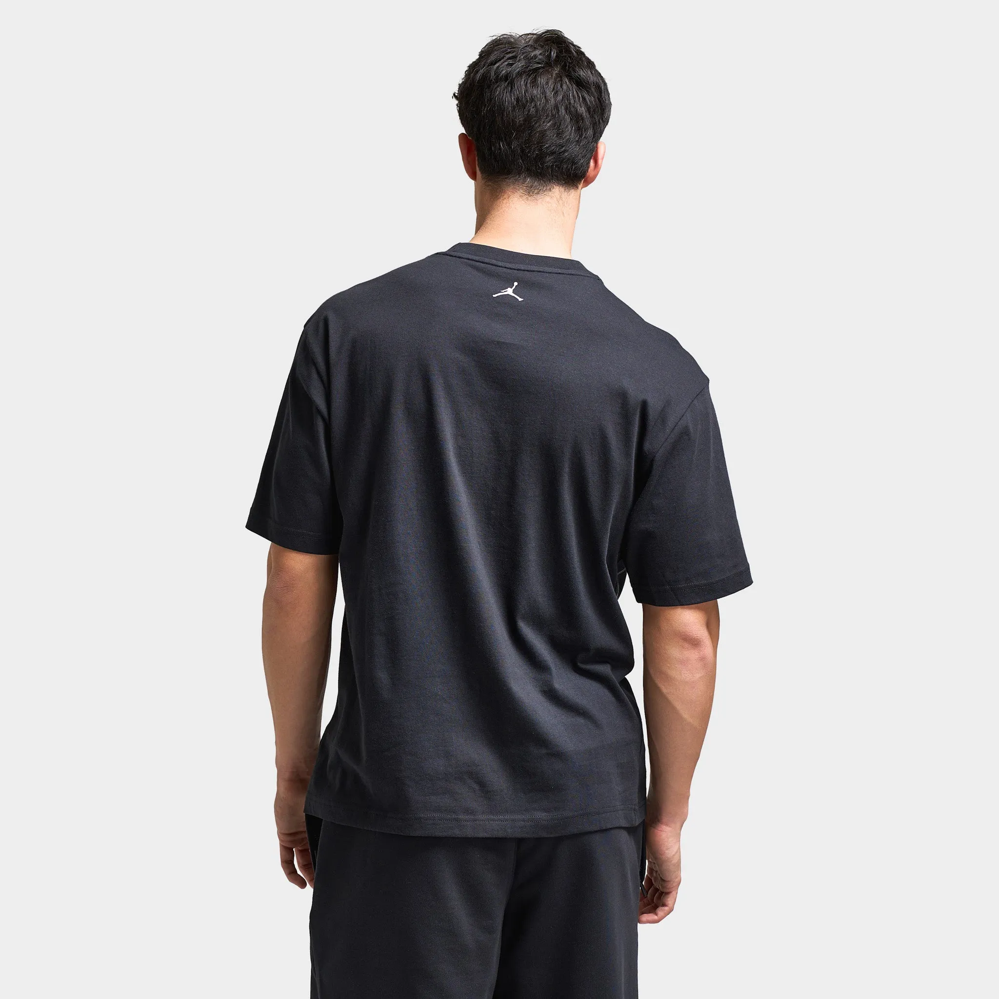 Mens Jordan Jordan Dri-FIT Think Graphic T-Shirt Black / White