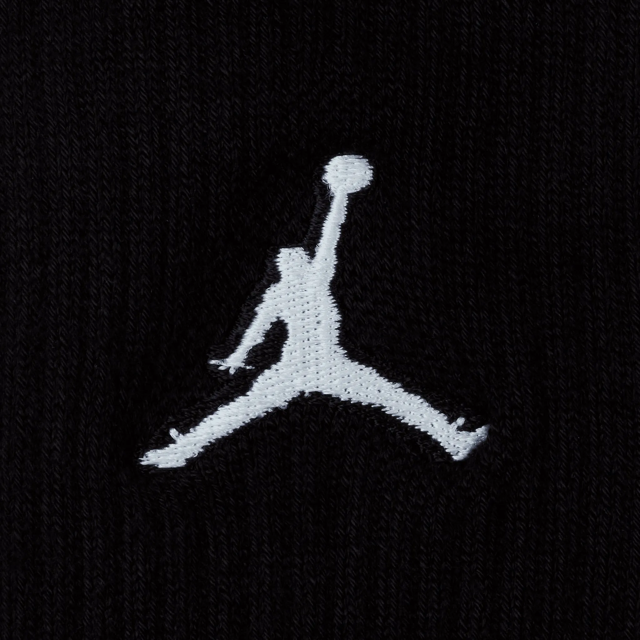 Mens Jordan Jordan Everyday Crew Socks (3 Pack) Black / White