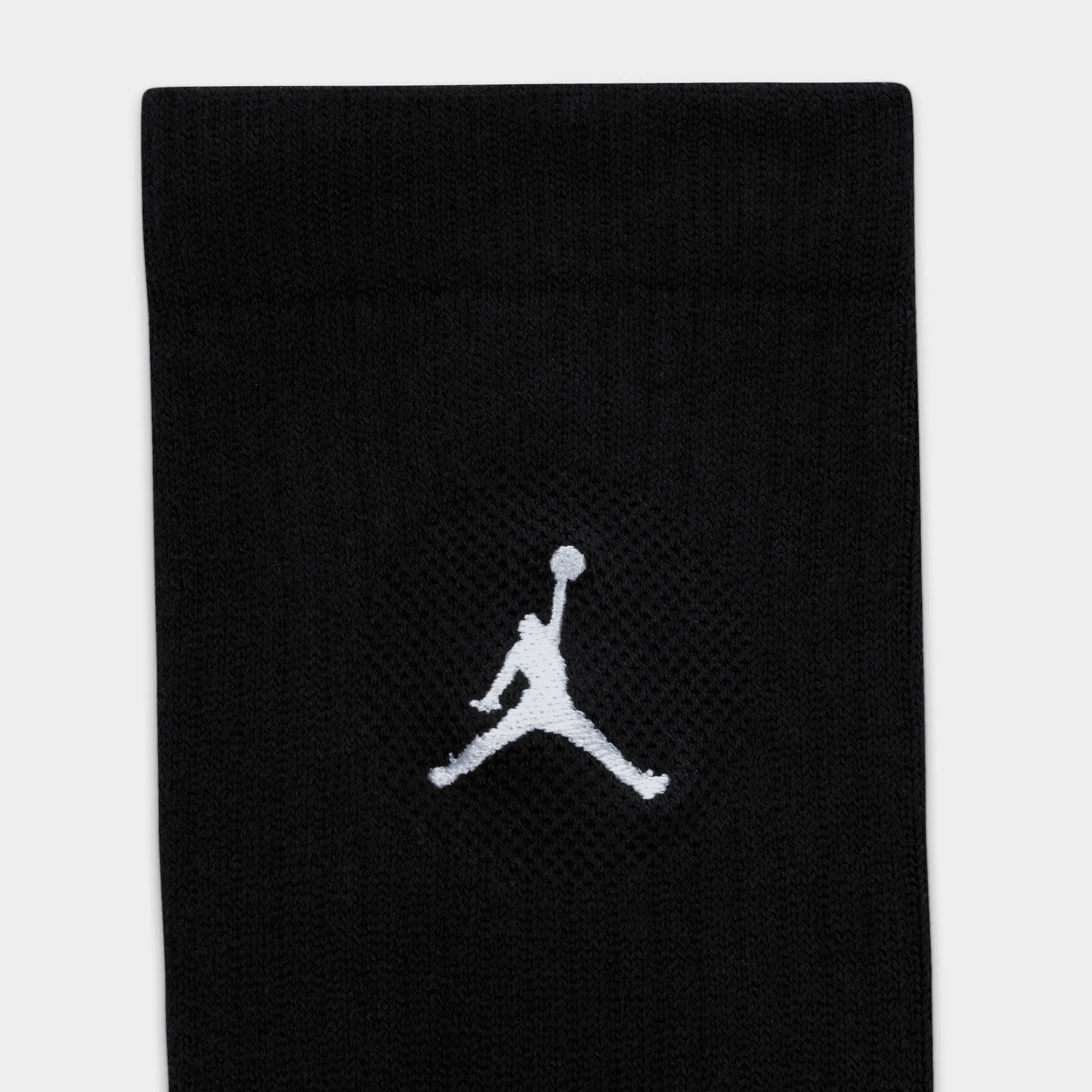Mens Jordan Jordan Everyday Crew Socks (3 Pack) Black / White