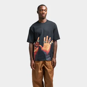 Mens Jordan Jordan Flight MVP Rings Graphic T-Shirt Black / Sail