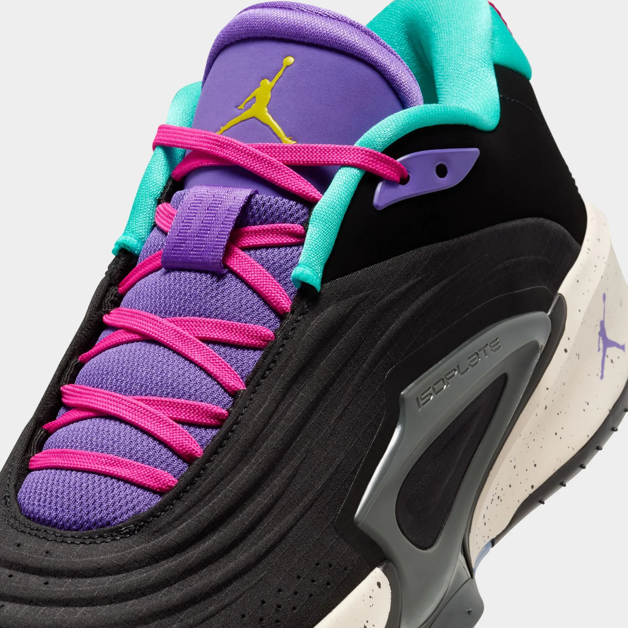 Mens Jordan Jordan Luka 3 Black / Hyper Grape - Hyper Jade
