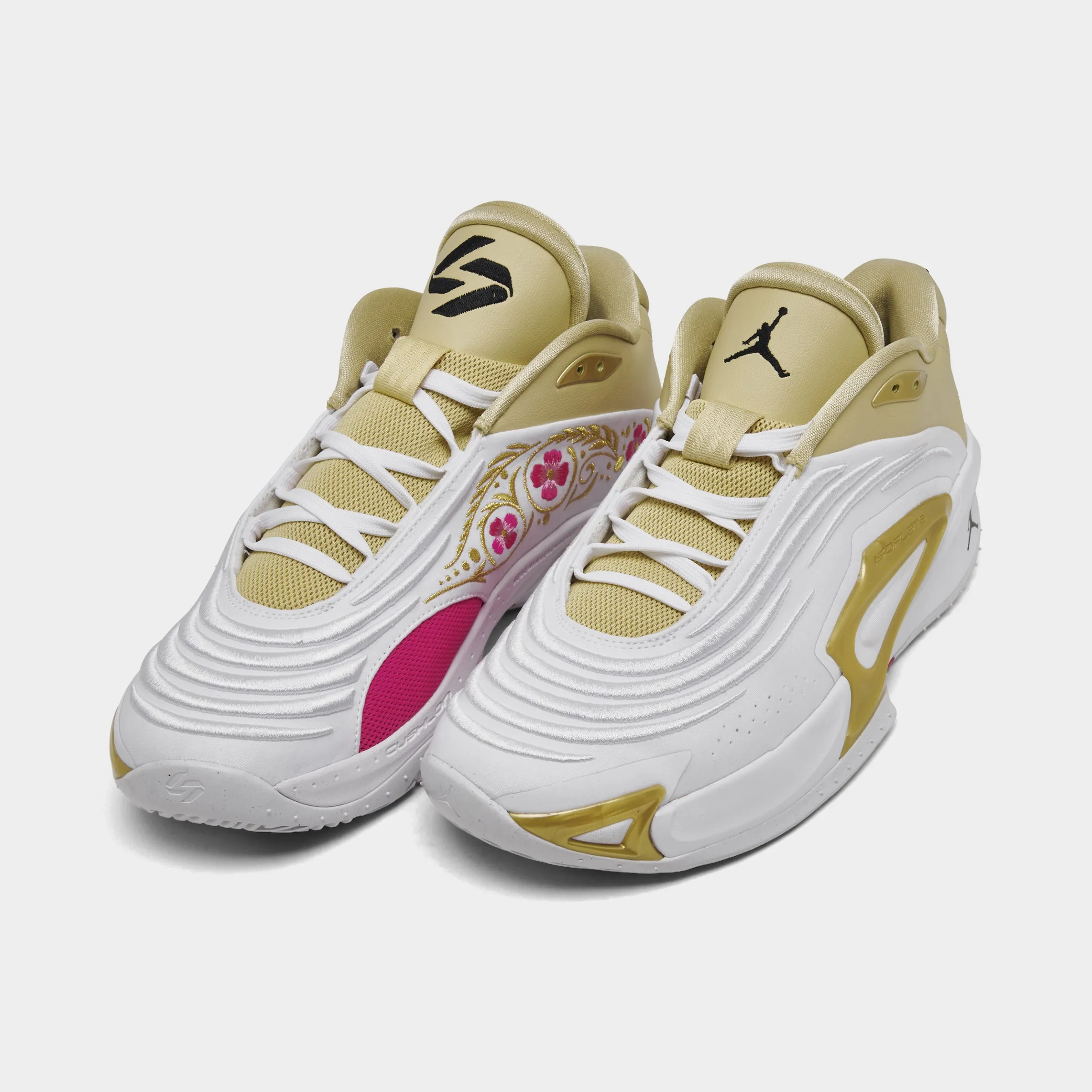 Mens Jordan Jordan Luka 3 SE White / Black - Team Gold