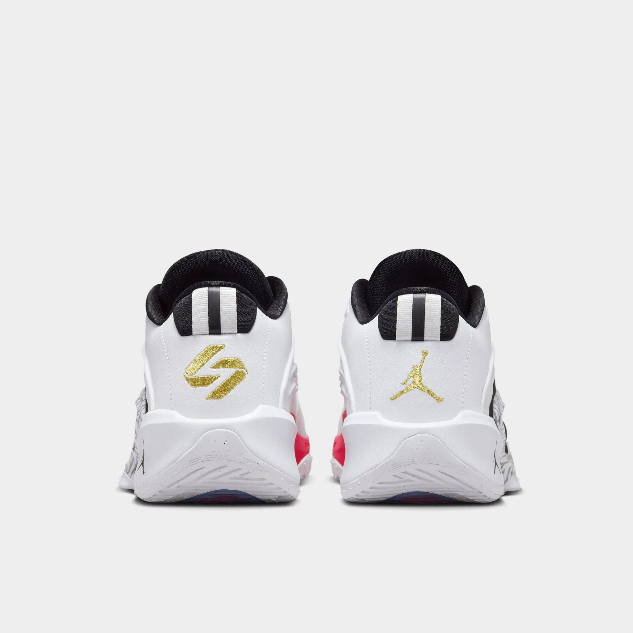 Mens Jordan Jordan Luka 3 White / Metallic Gold - Black