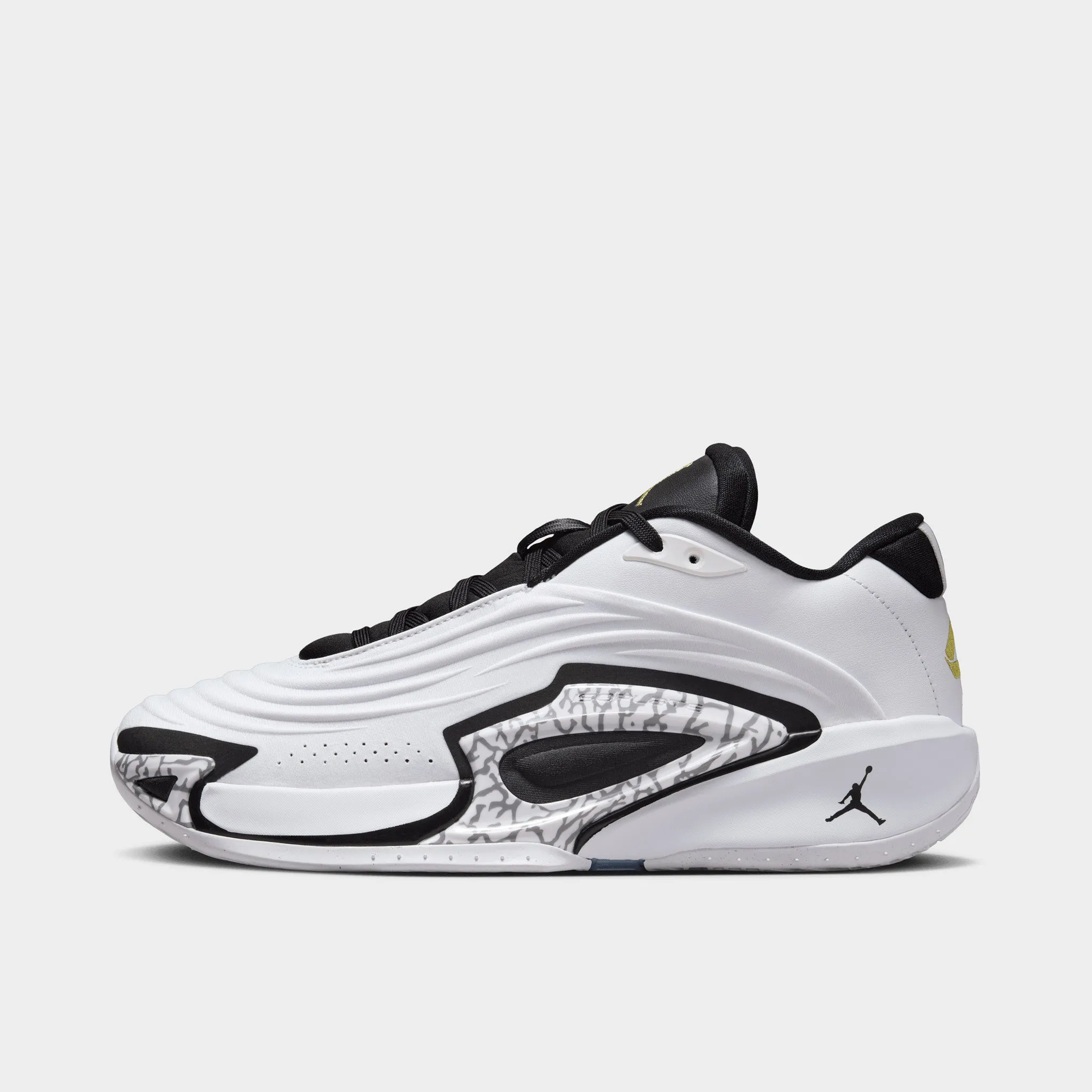 Mens Jordan Jordan Luka 3 White / Metallic Gold - Black