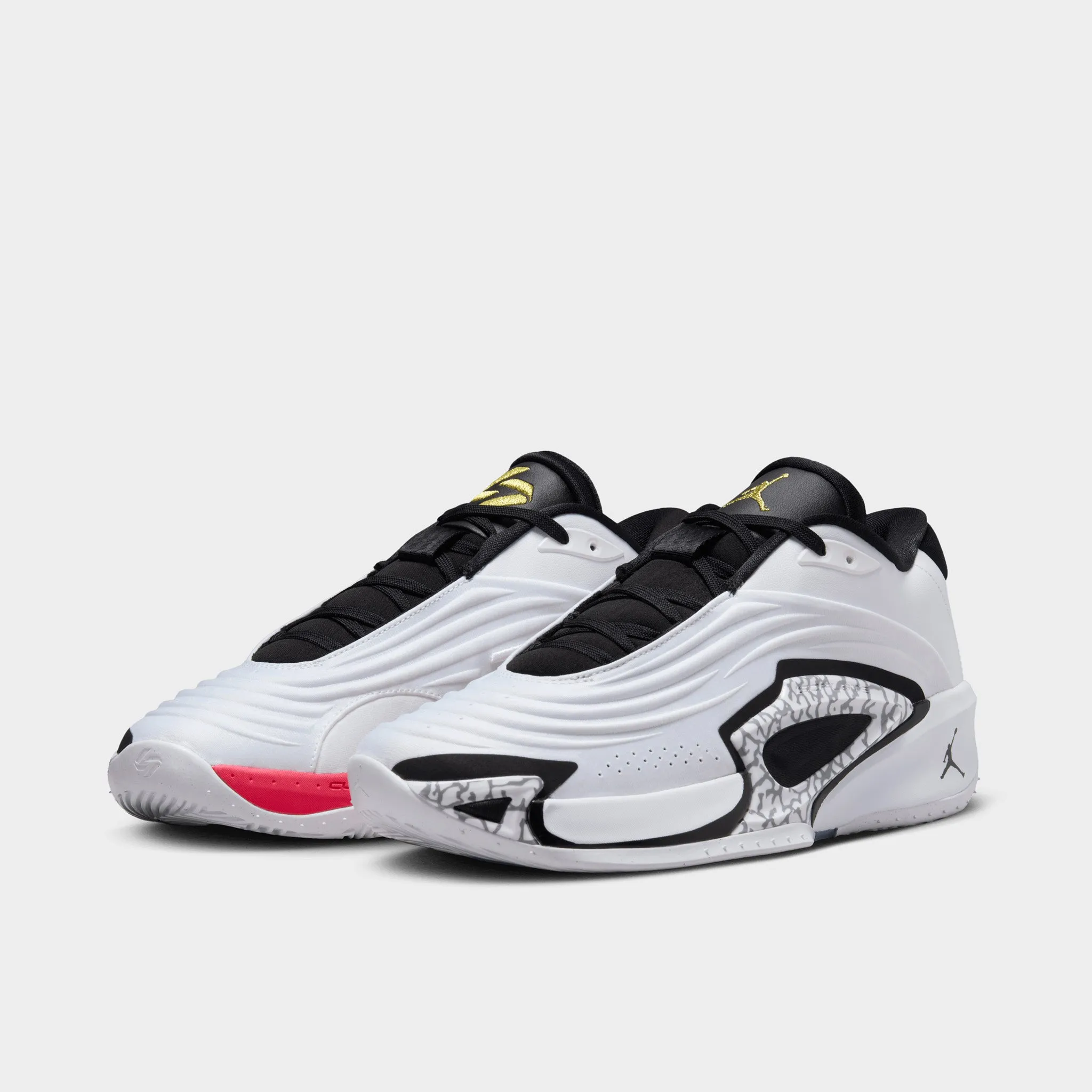 Mens Jordan Jordan Luka 3 White / Metallic Gold - Black