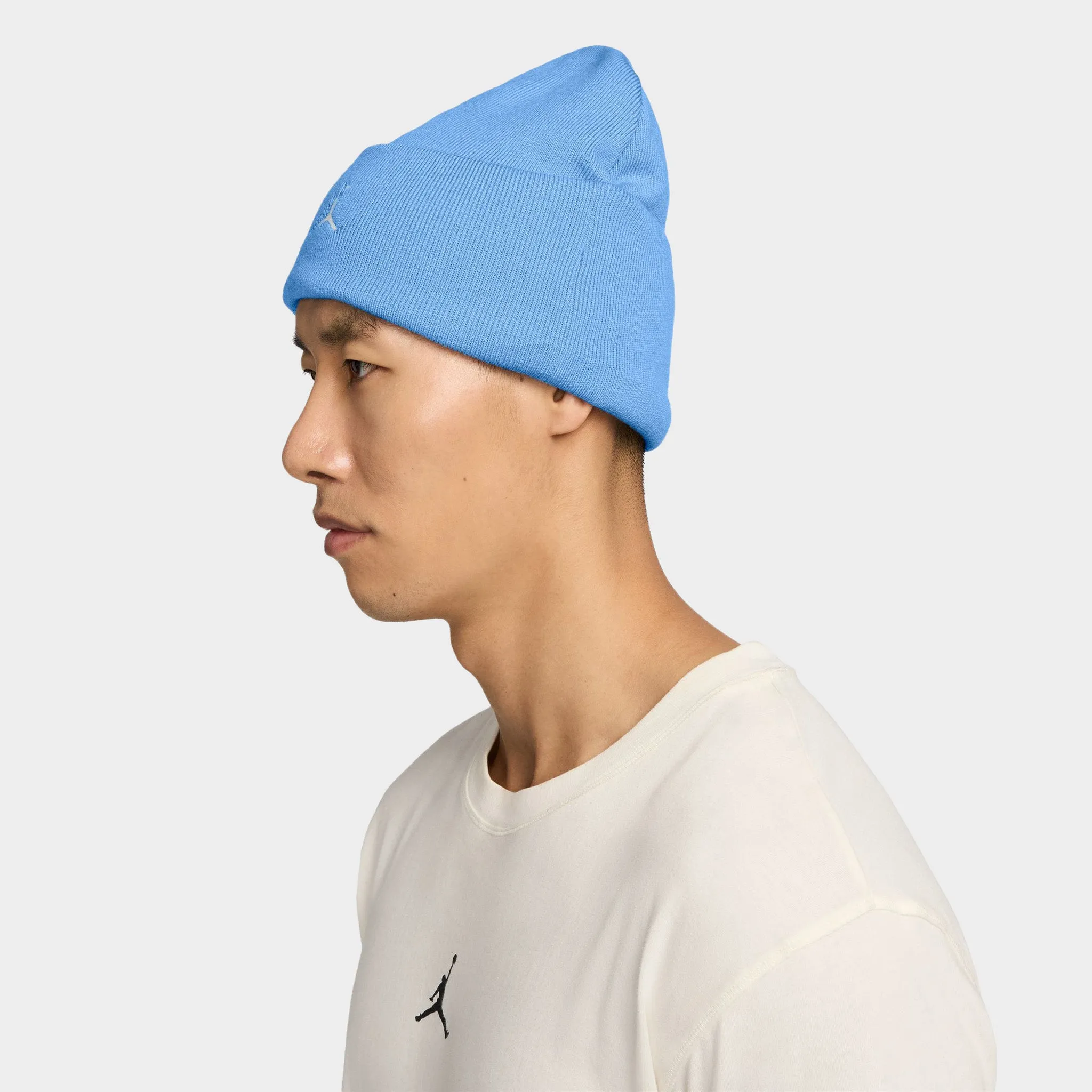 Mens Jordan Jordan Peak Essential Beanie Blue / White