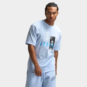 Mens Jordan Jordan Reissue Graphic T-Shirt Hydrogen Blue / White