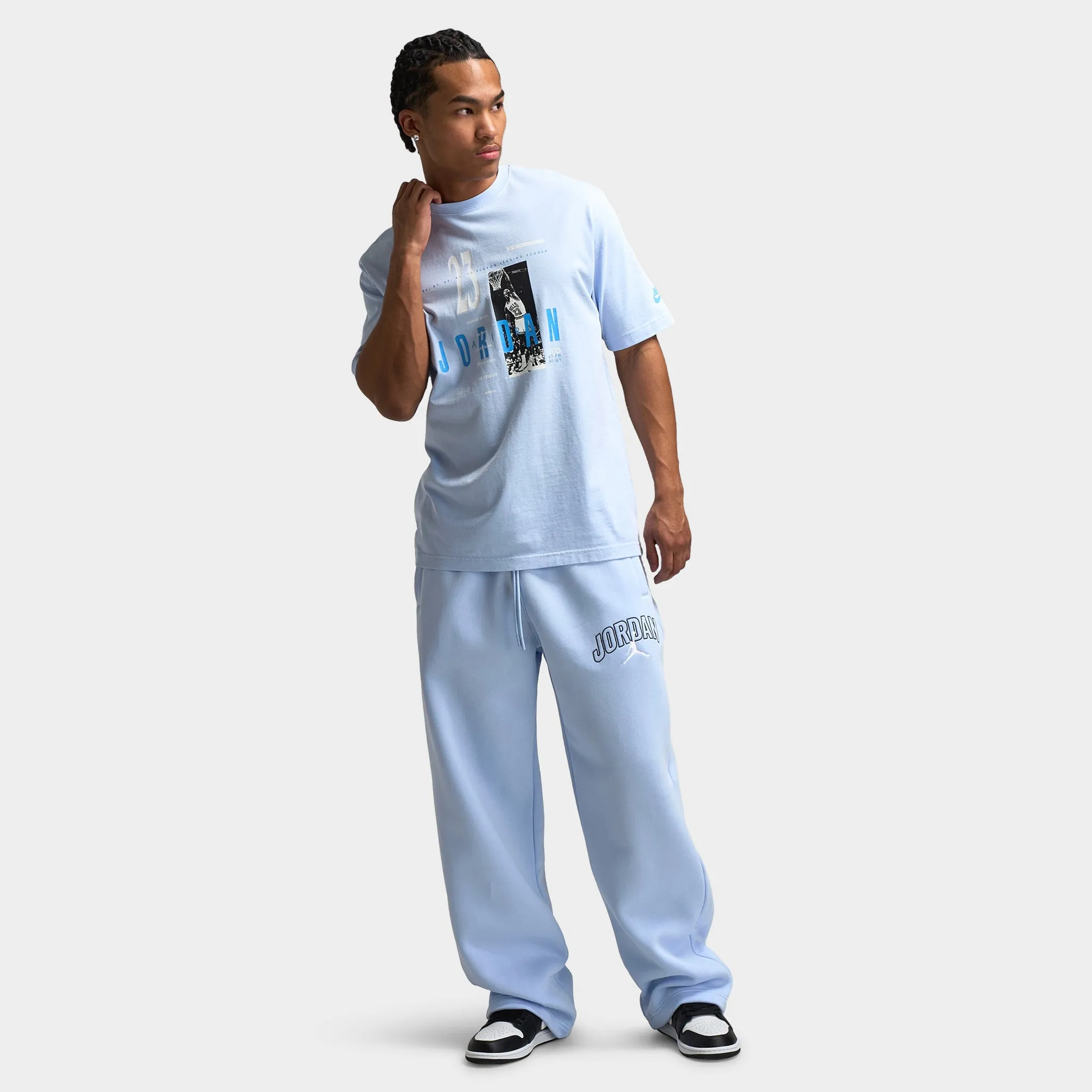 Mens Jordan Jordan Reissue Graphic T-Shirt Hydrogen Blue / White