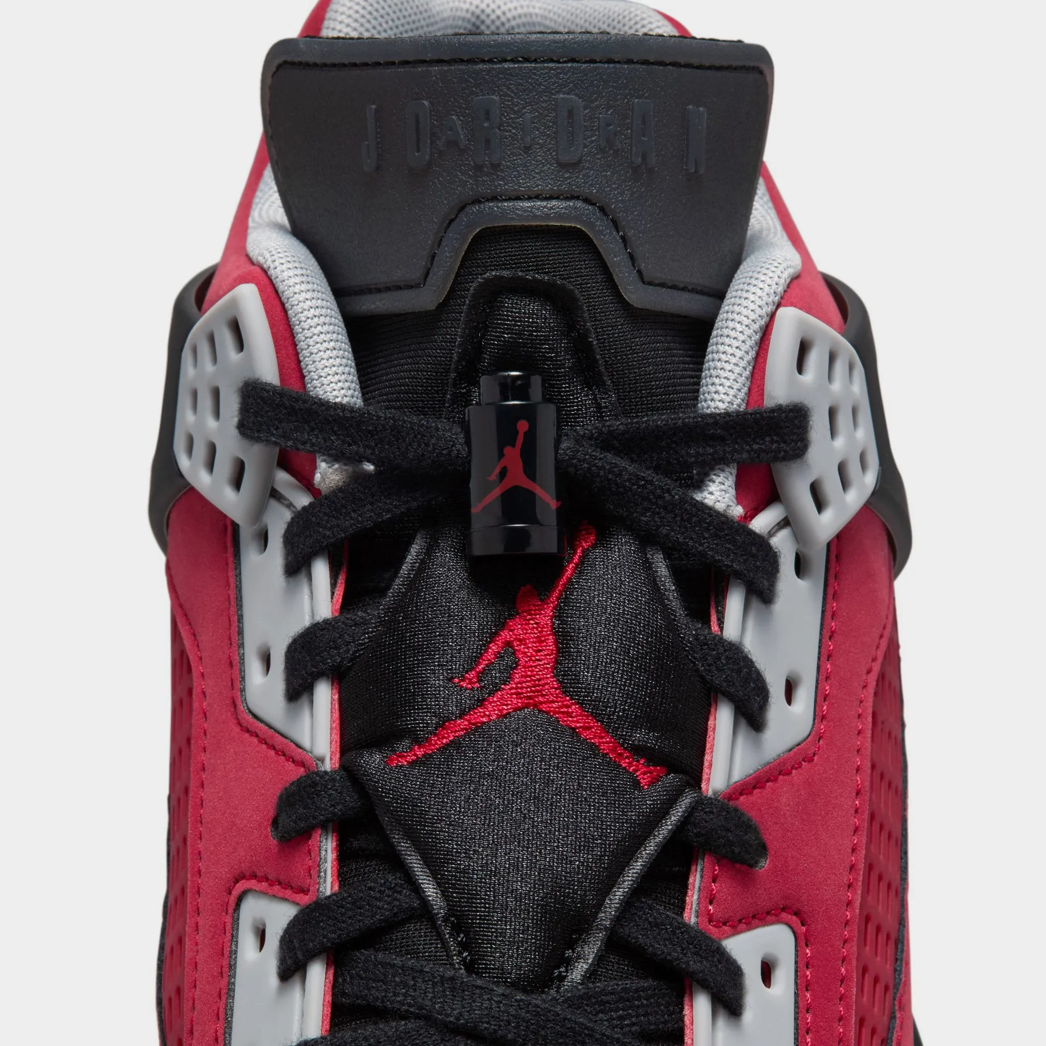 Mens Jordan Jordan Spizike Low Gym Red / Black - Wolf Grey