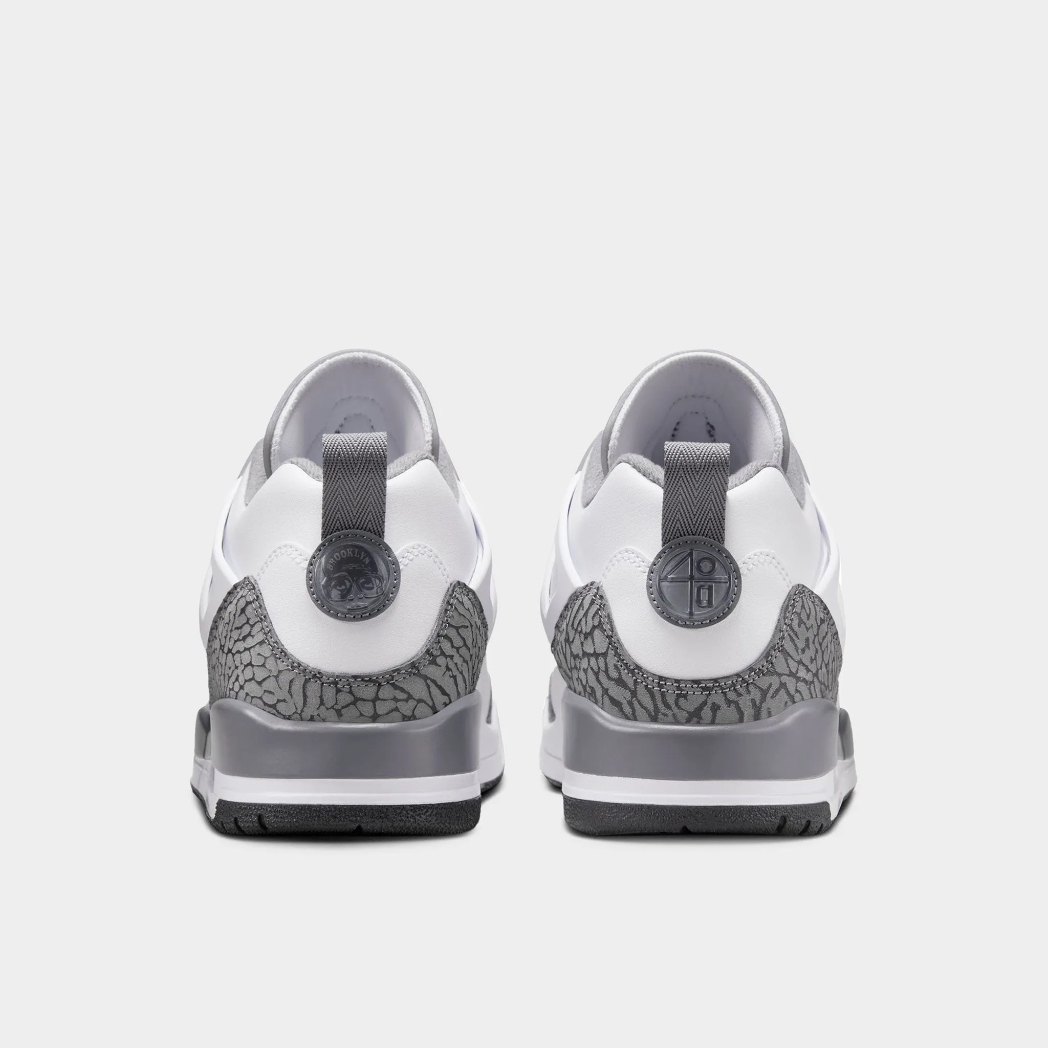 Mens Jordan Jordan Spizike Low White / Gool Grey - Anthracite