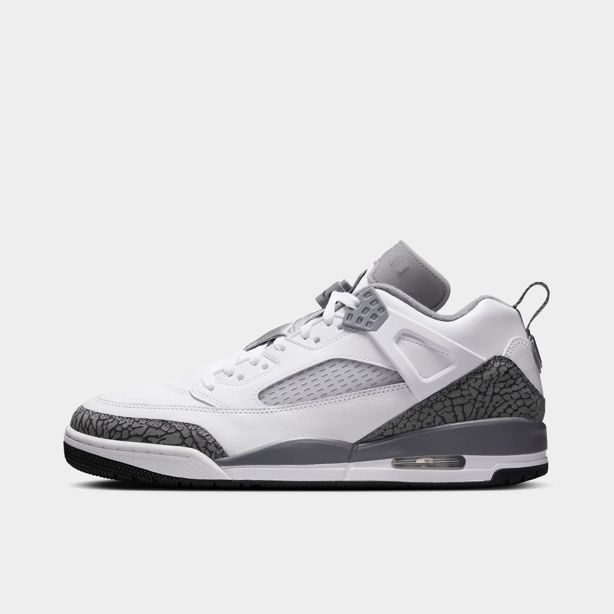 Mens Jordan Jordan Spizike Low White / Gool Grey - Anthracite