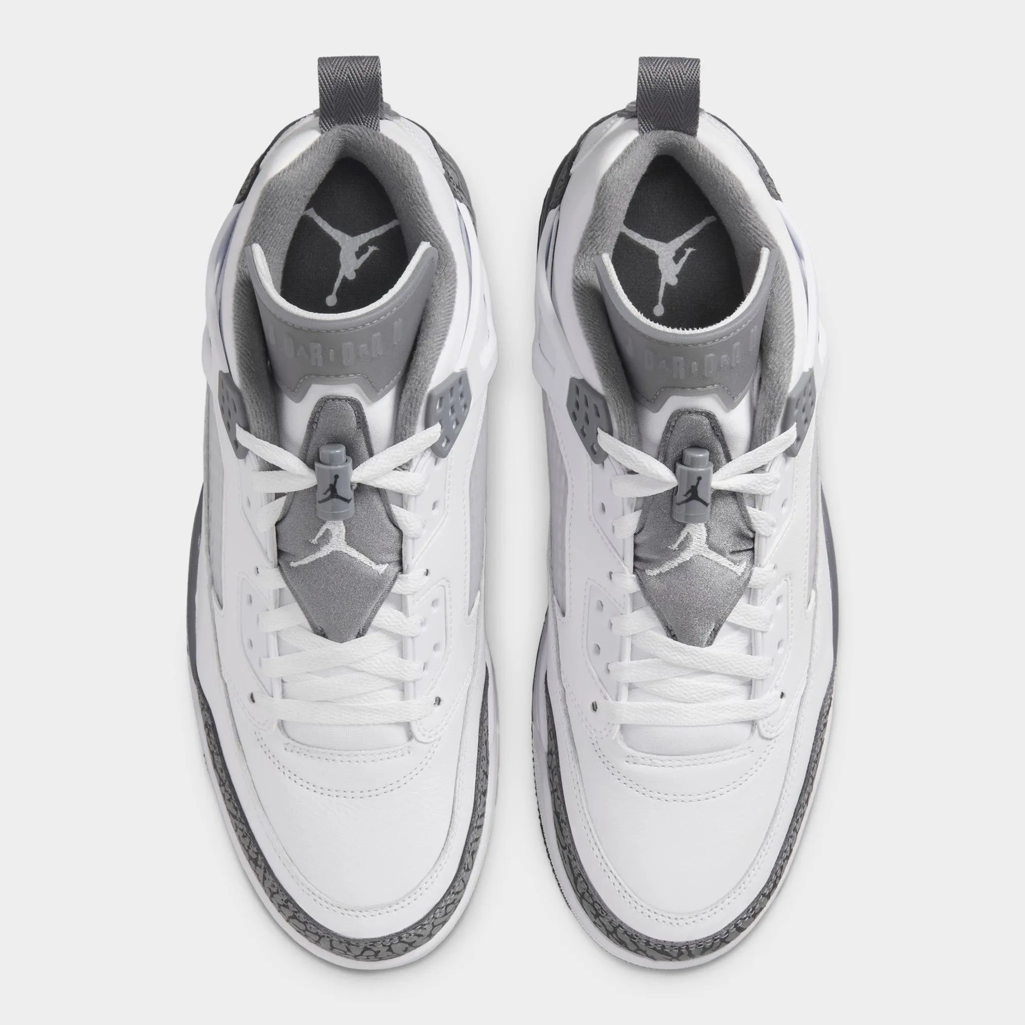 Mens Jordan Jordan Spizike Low White / Gool Grey - Anthracite