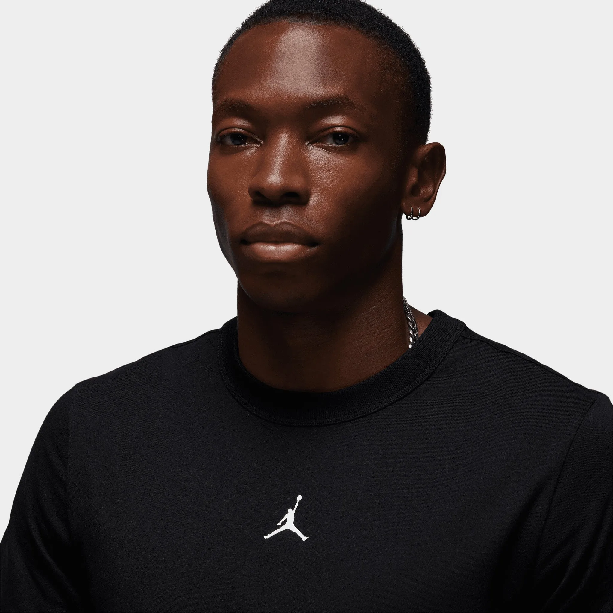 Mens Jordan Jordan Sport Dri-FIT T-shirt Black / White