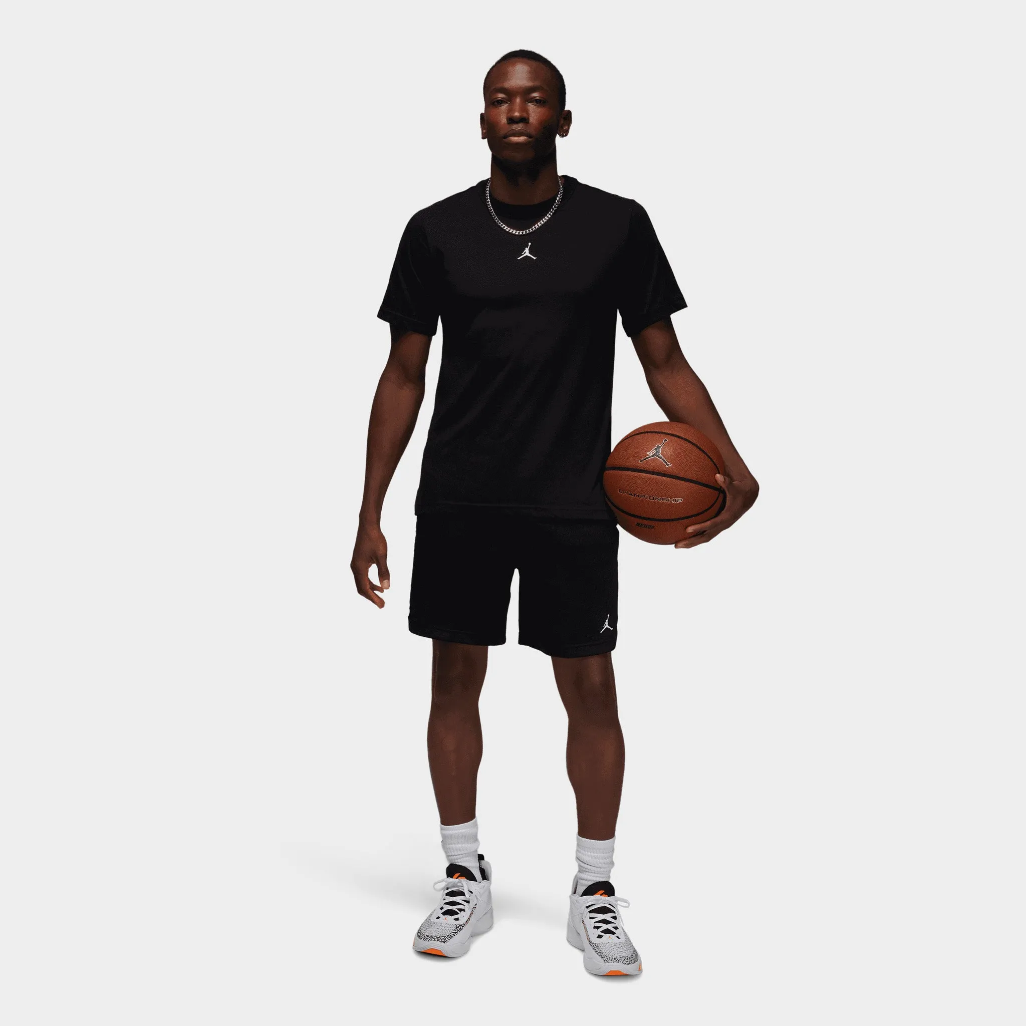 Mens Jordan Jordan Sport Dri-FIT T-shirt Black / White