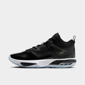 Mens Jordan Jordan Stay Loyal 3 Black / Metallic Gold - White