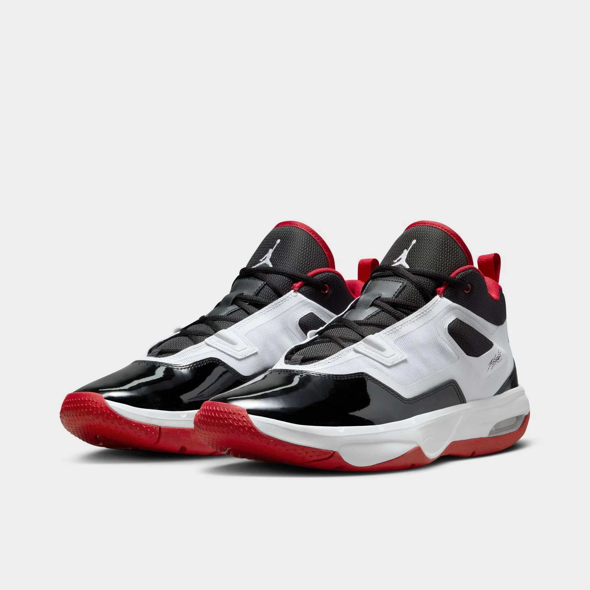 Mens Jordan Jordan Stay Loyal 3 White / Gym Red - Black