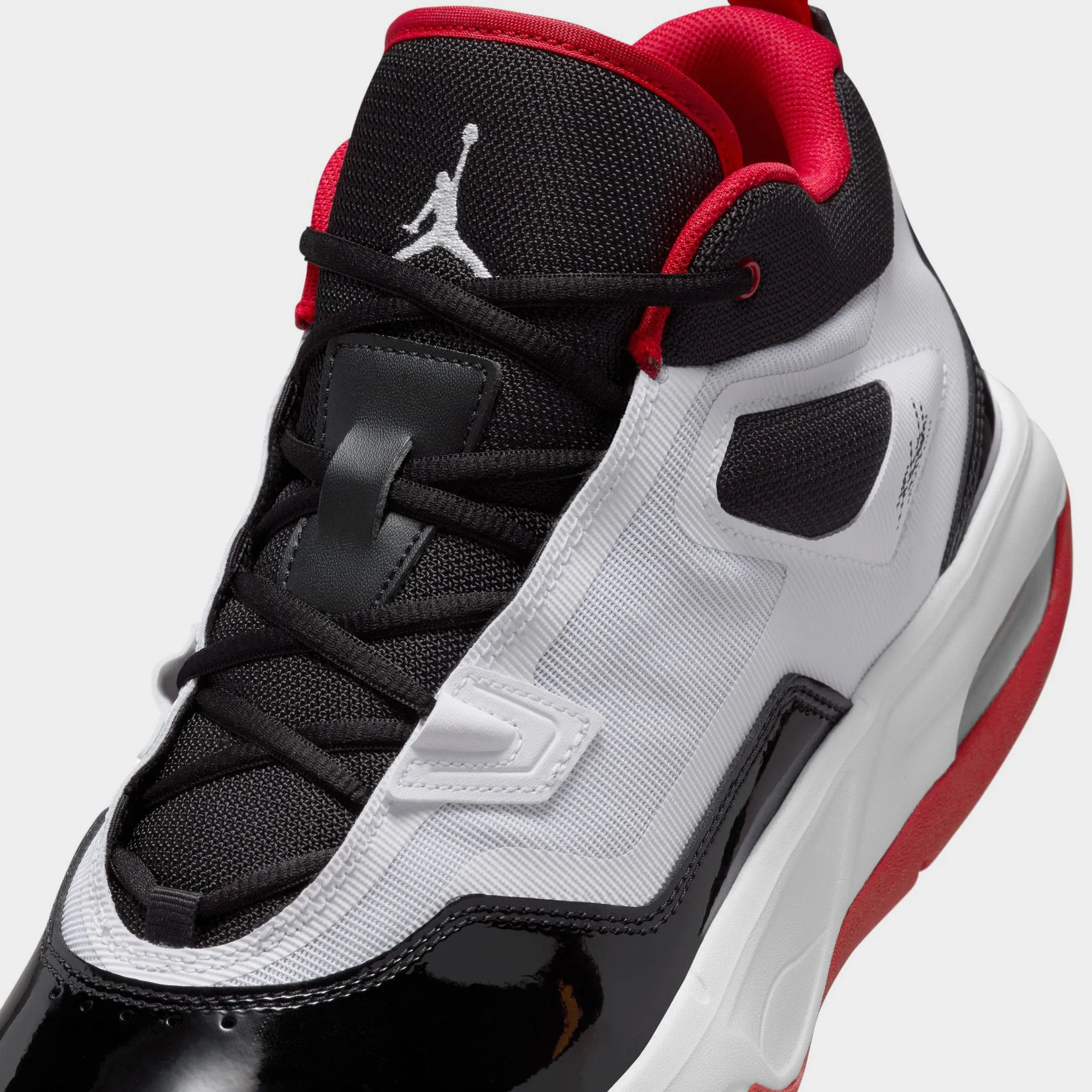 Mens Jordan Jordan Stay Loyal 3 White / Gym Red - Black