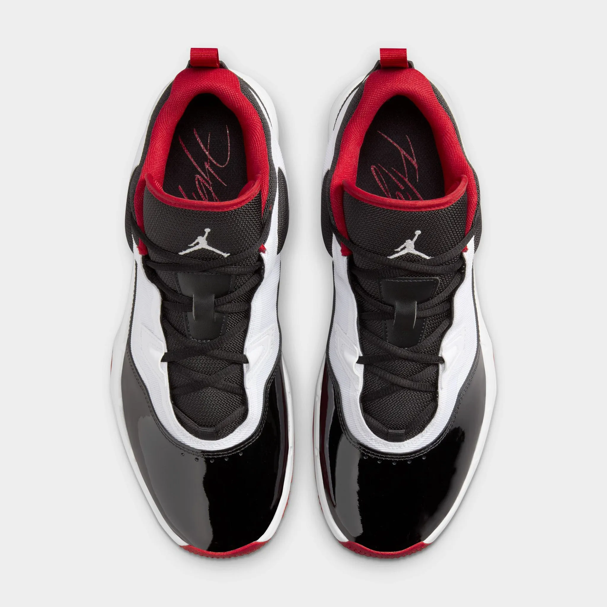 Mens Jordan Jordan Stay Loyal 3 White / Gym Red - Black