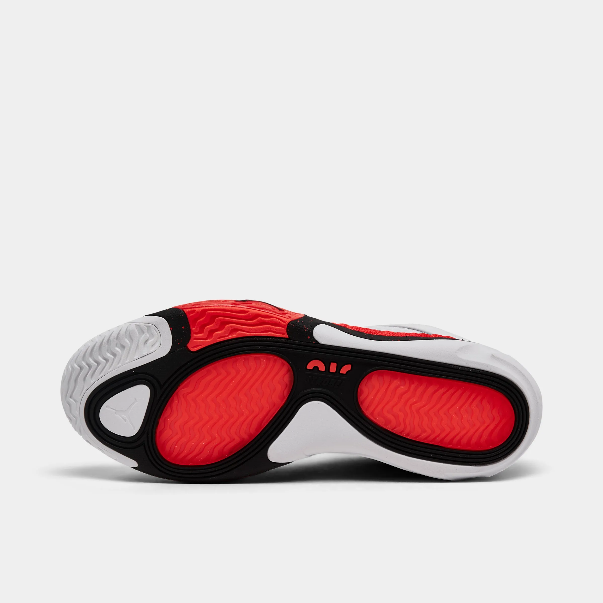 Mens Jordan Jordan Tatum 2 White / Black - Bright Crimson