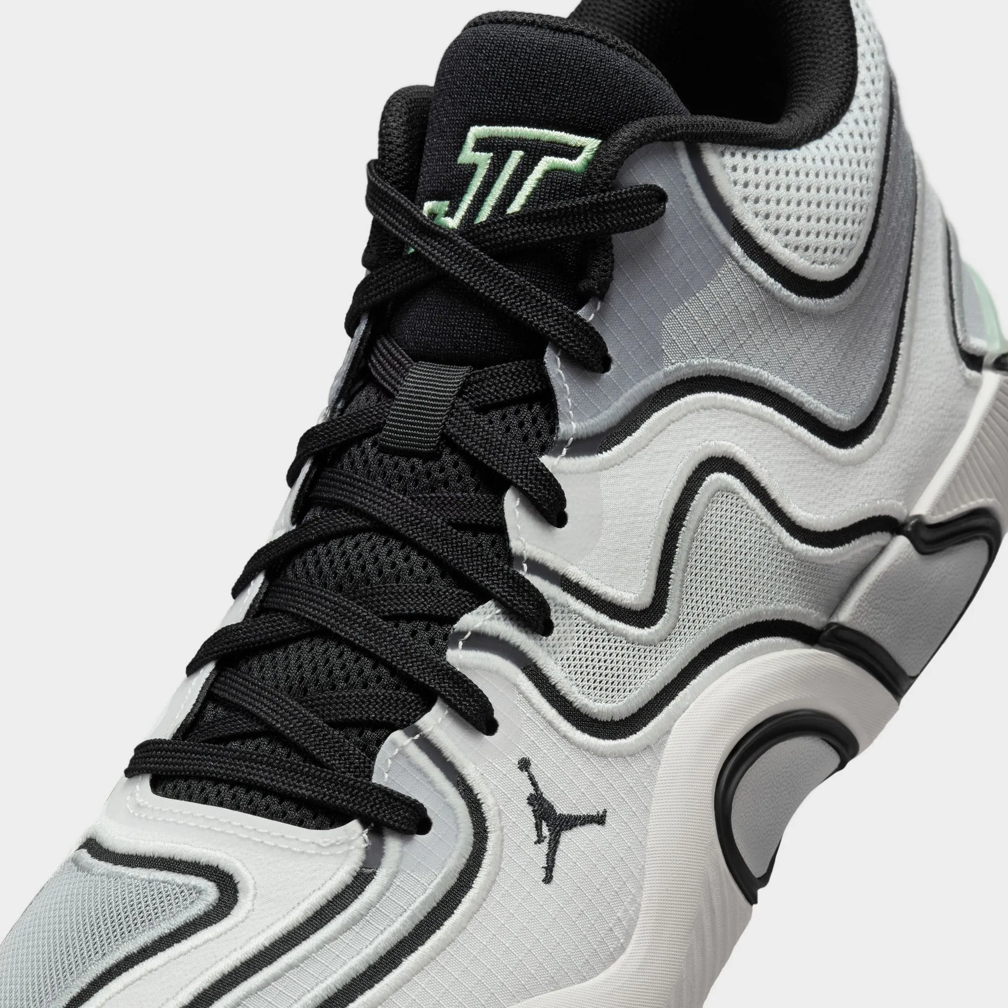 Mens Jordan Jordan Tatum 3 Platinum Tint / Black - Particle Grey