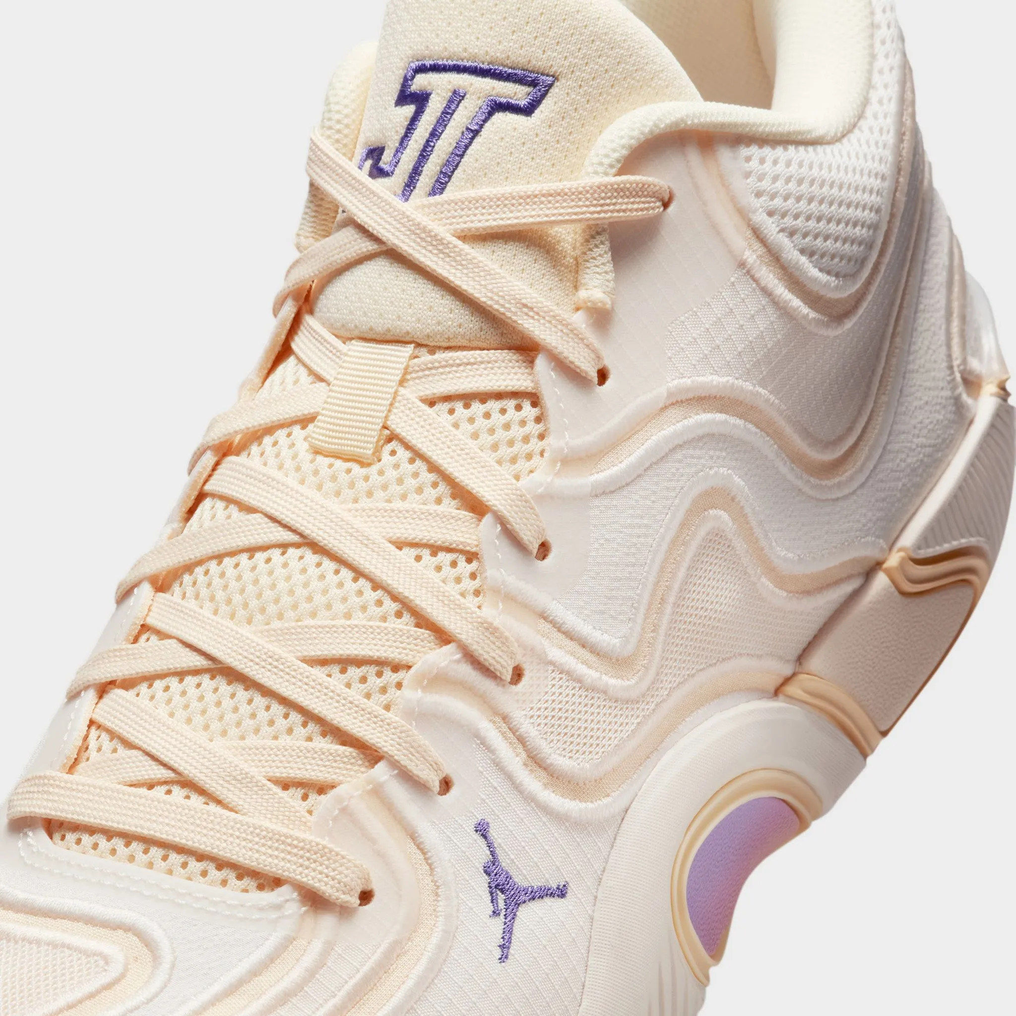 Mens Jordan Jordan Tatum 3 Sail / Dark Iris - Muslin