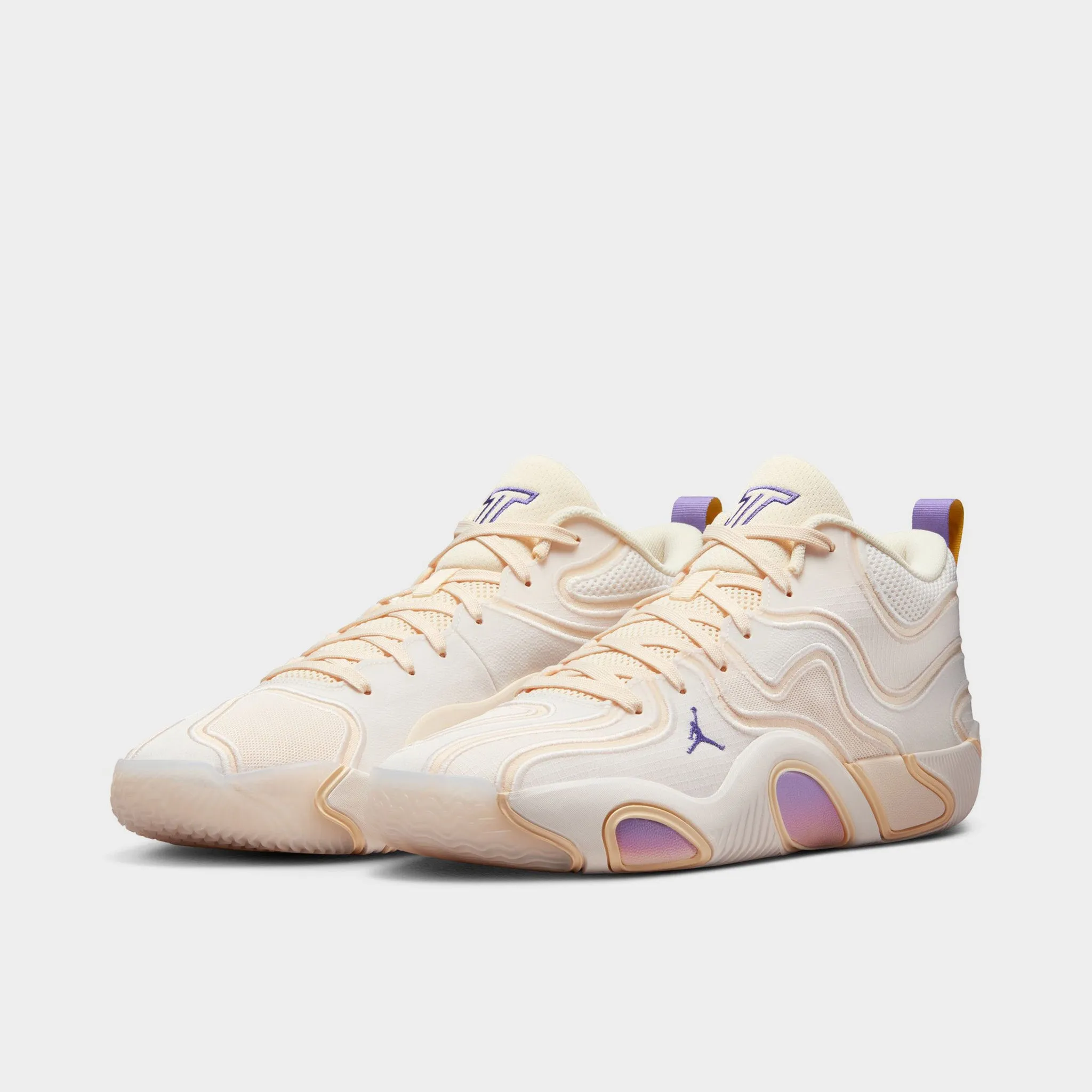 Mens Jordan Jordan Tatum 3 Sail / Dark Iris - Muslin