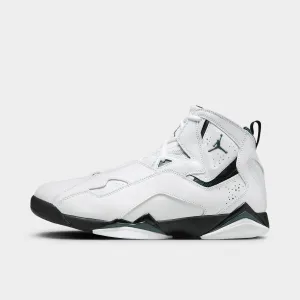 Mens Jordan Jordan True Flight White / Black - Oxidized Green