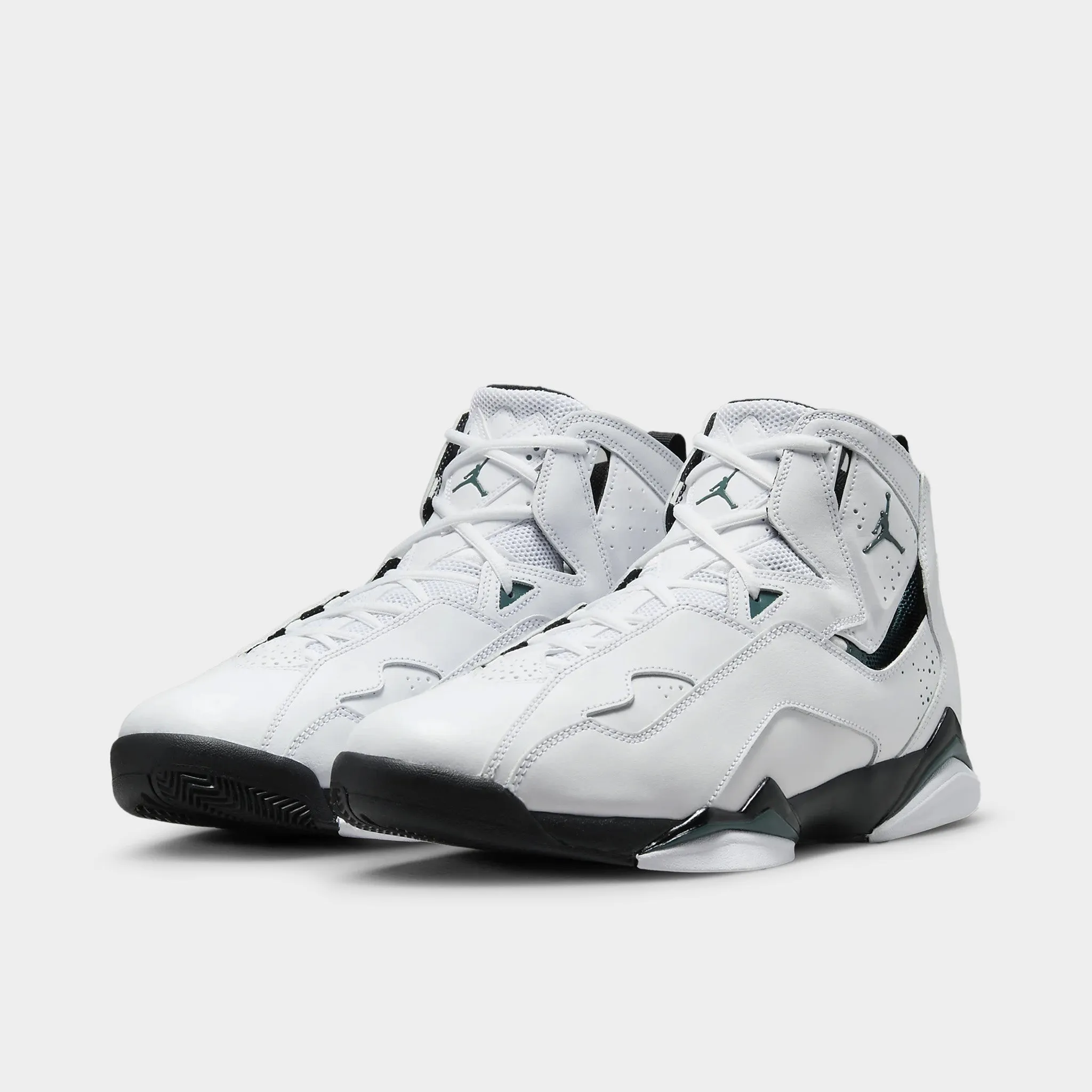 Mens Jordan Jordan True Flight White / Black - Oxidized Green